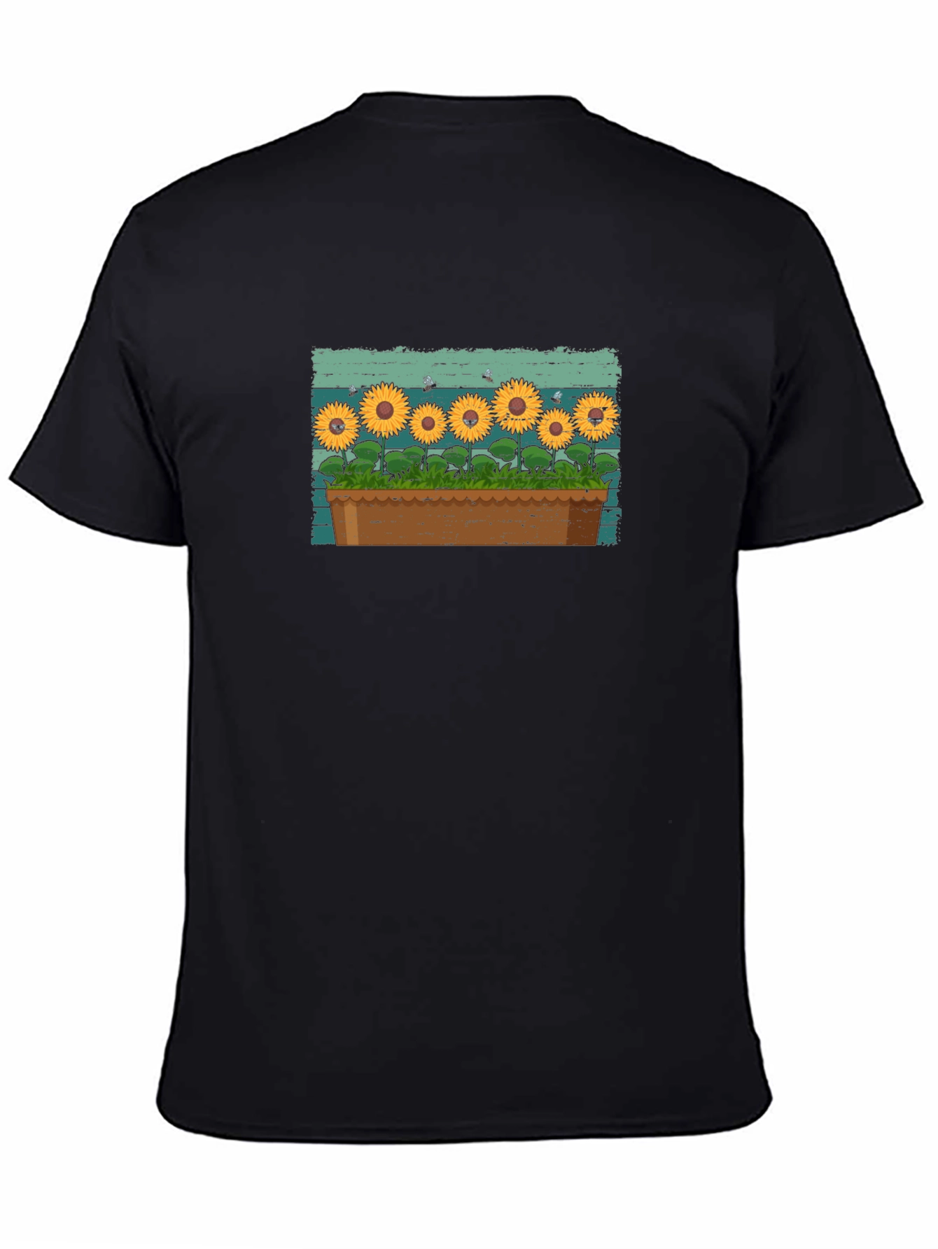 Sunflower Garden T-Shirt - Unique Graphic Tee