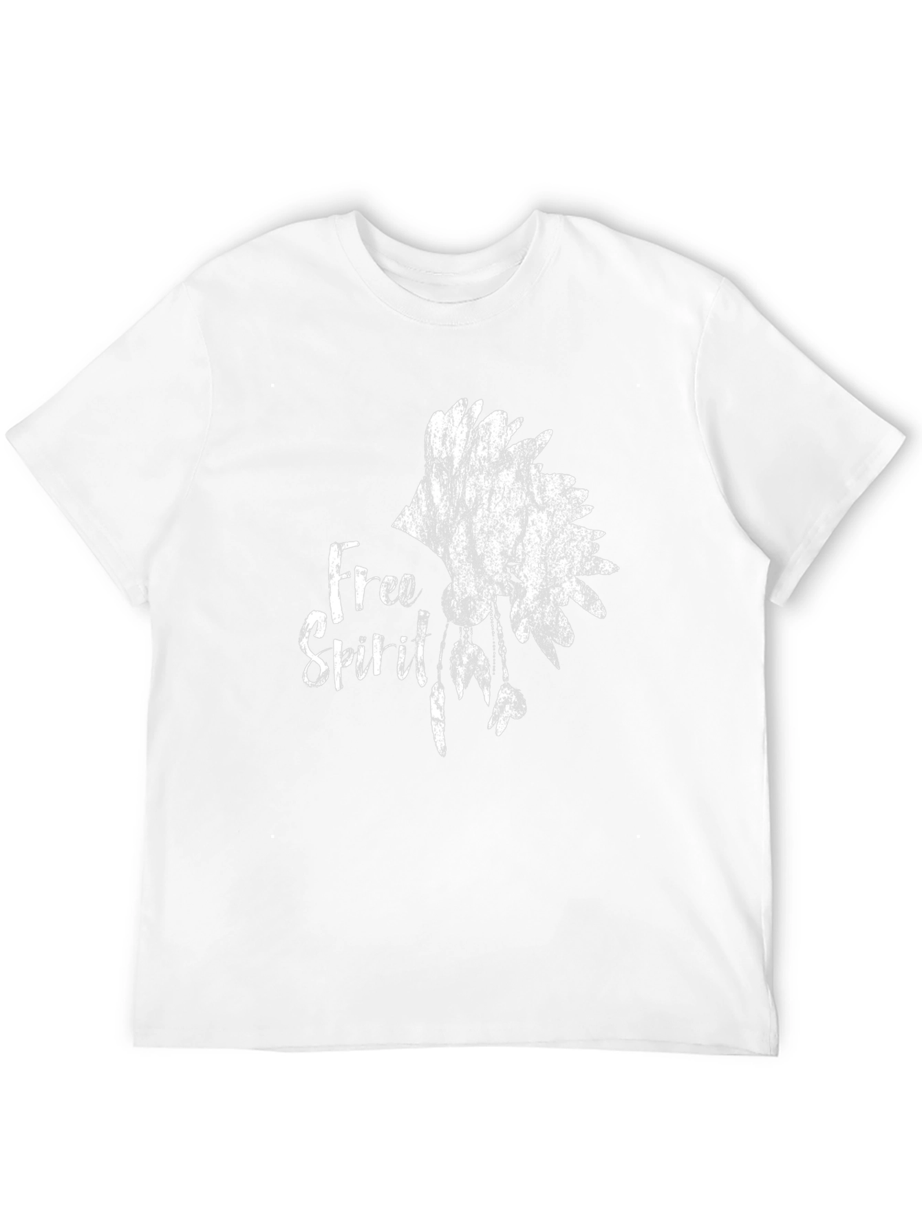Free Spirit Graphic Tee - Stylish Black T-Shirt