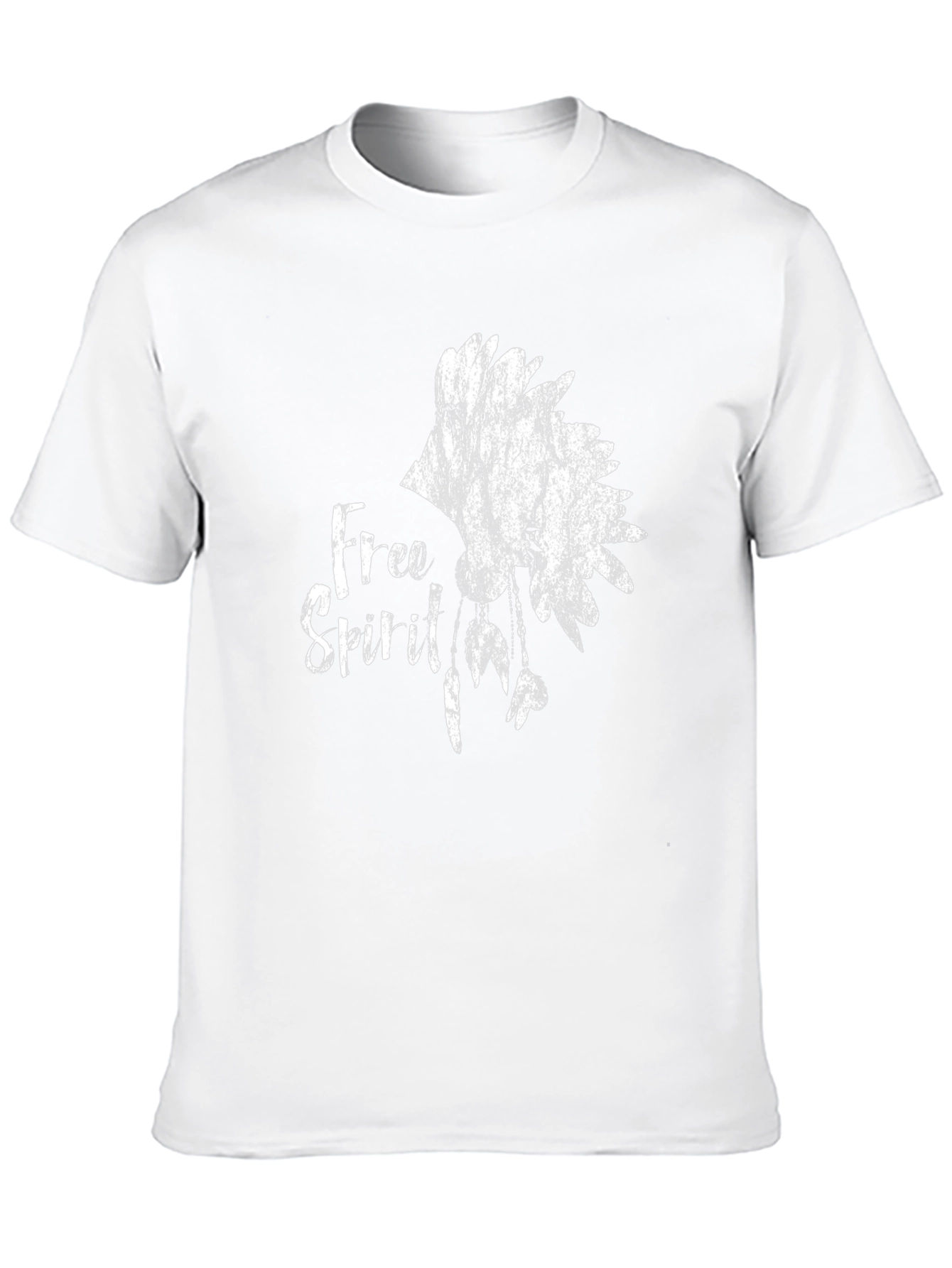 Free Spirit Graphic Tee - Stylish Black T-Shirt