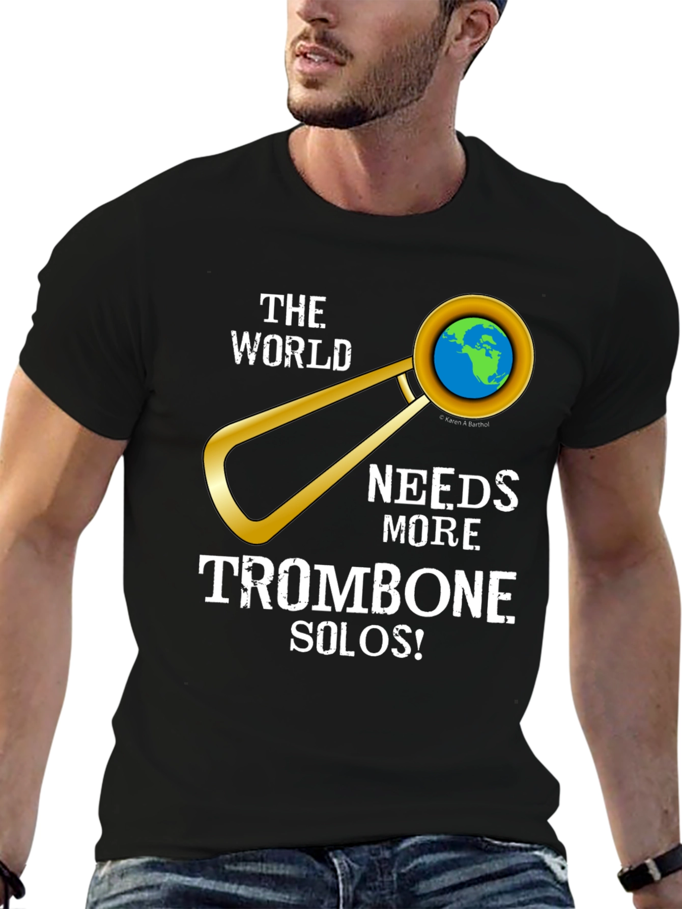 Trombone Solos Graphic T-Shirt