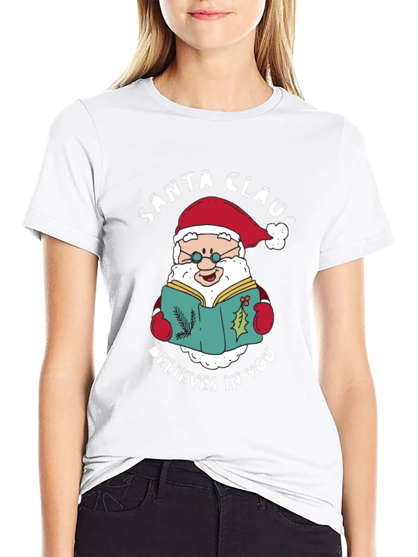 Santa Claus Believes In You T-Shirt