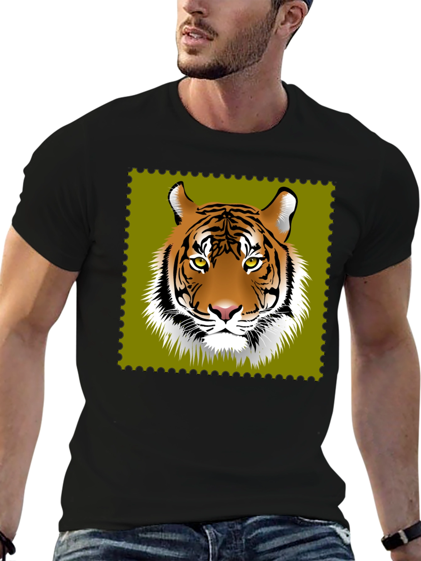 Tiger Graphic T-Shirt - Cool Animal Tee