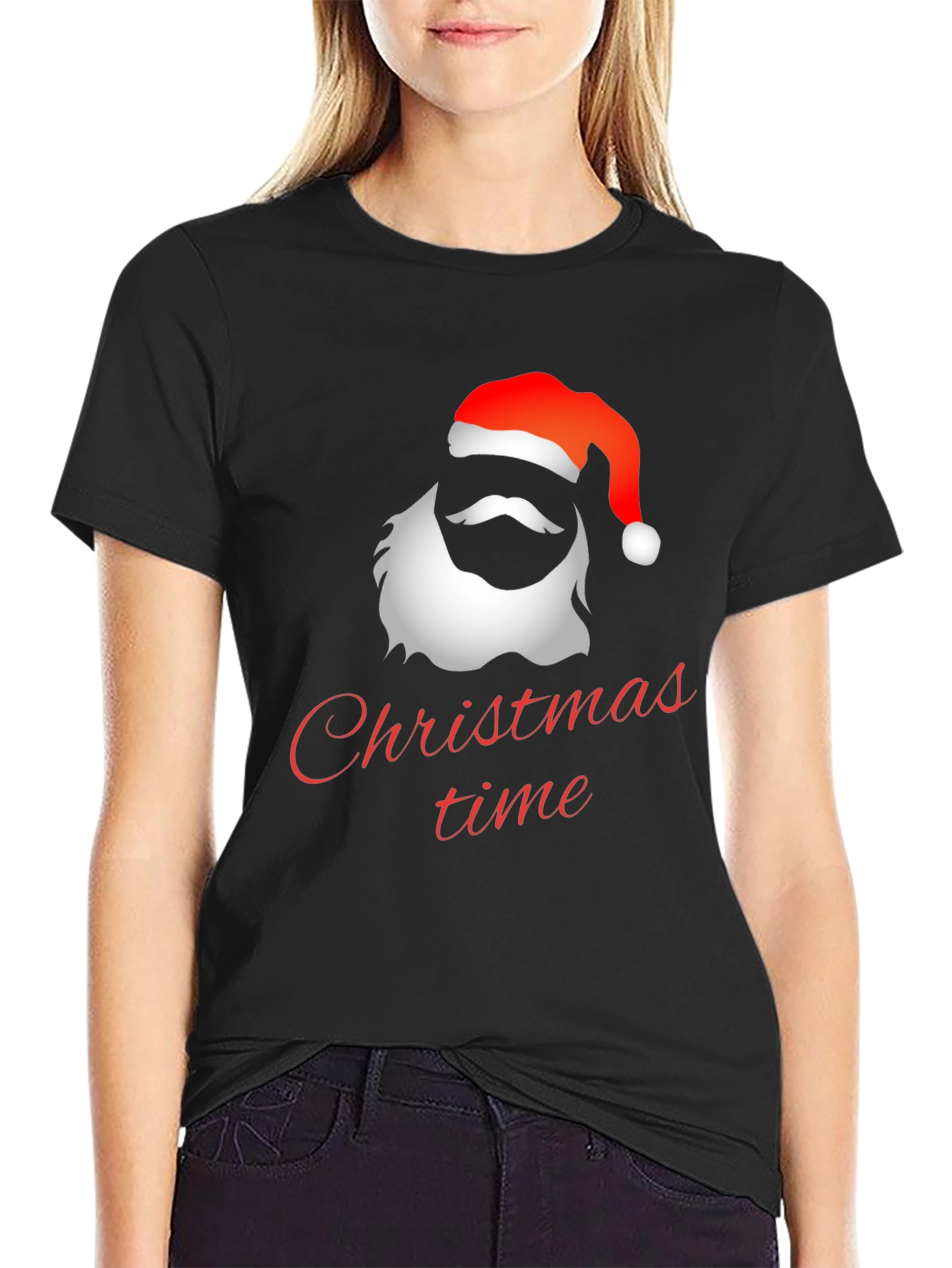 Christmas Time Santa Graphic Tee