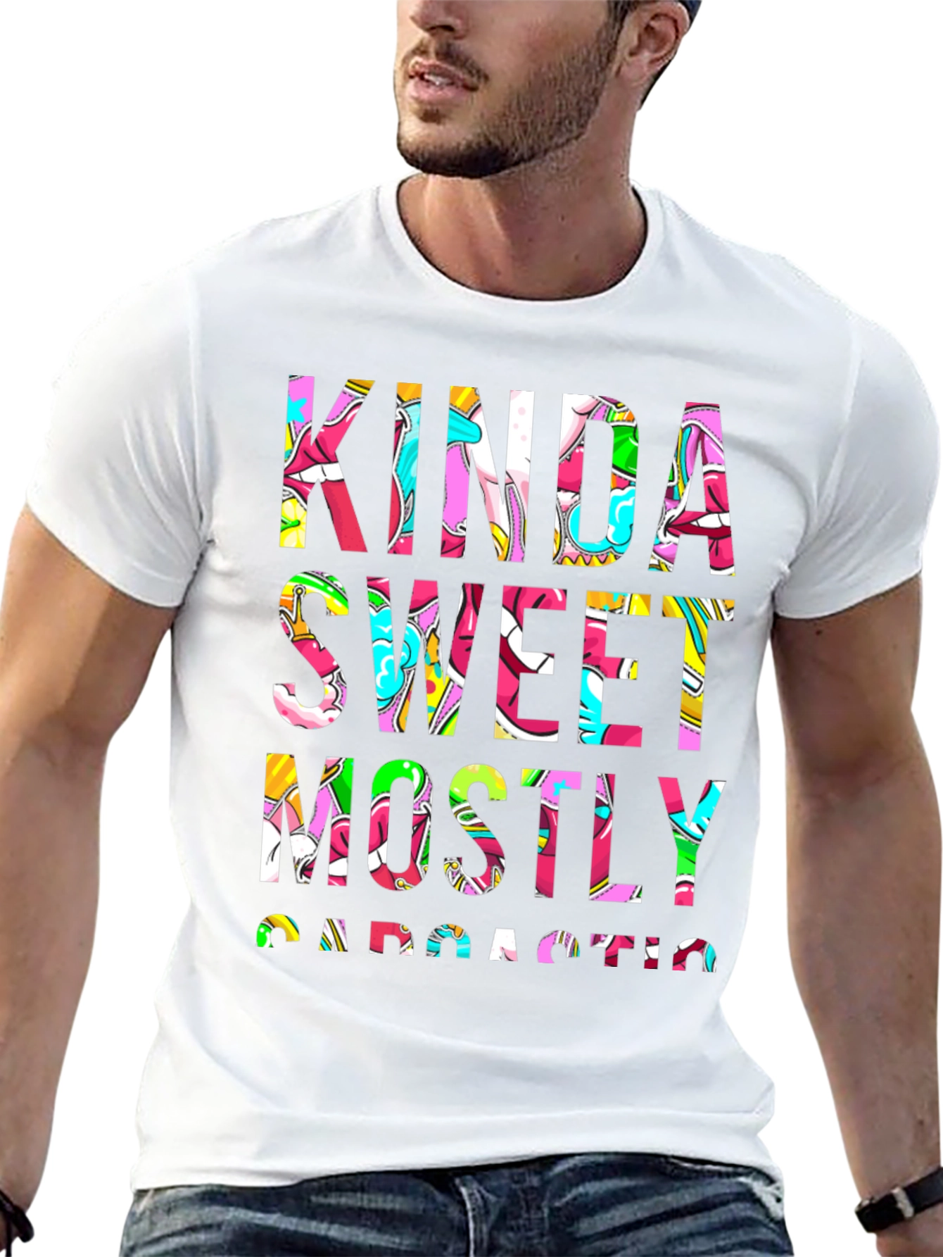 Kinda Sweet Mostly Sarcastic Graphic Tee