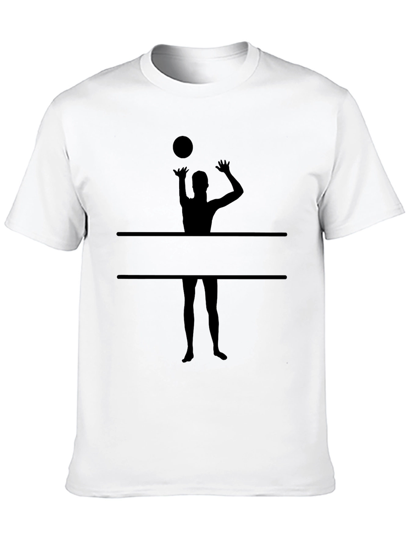 Volleyball Player Graphic Tee