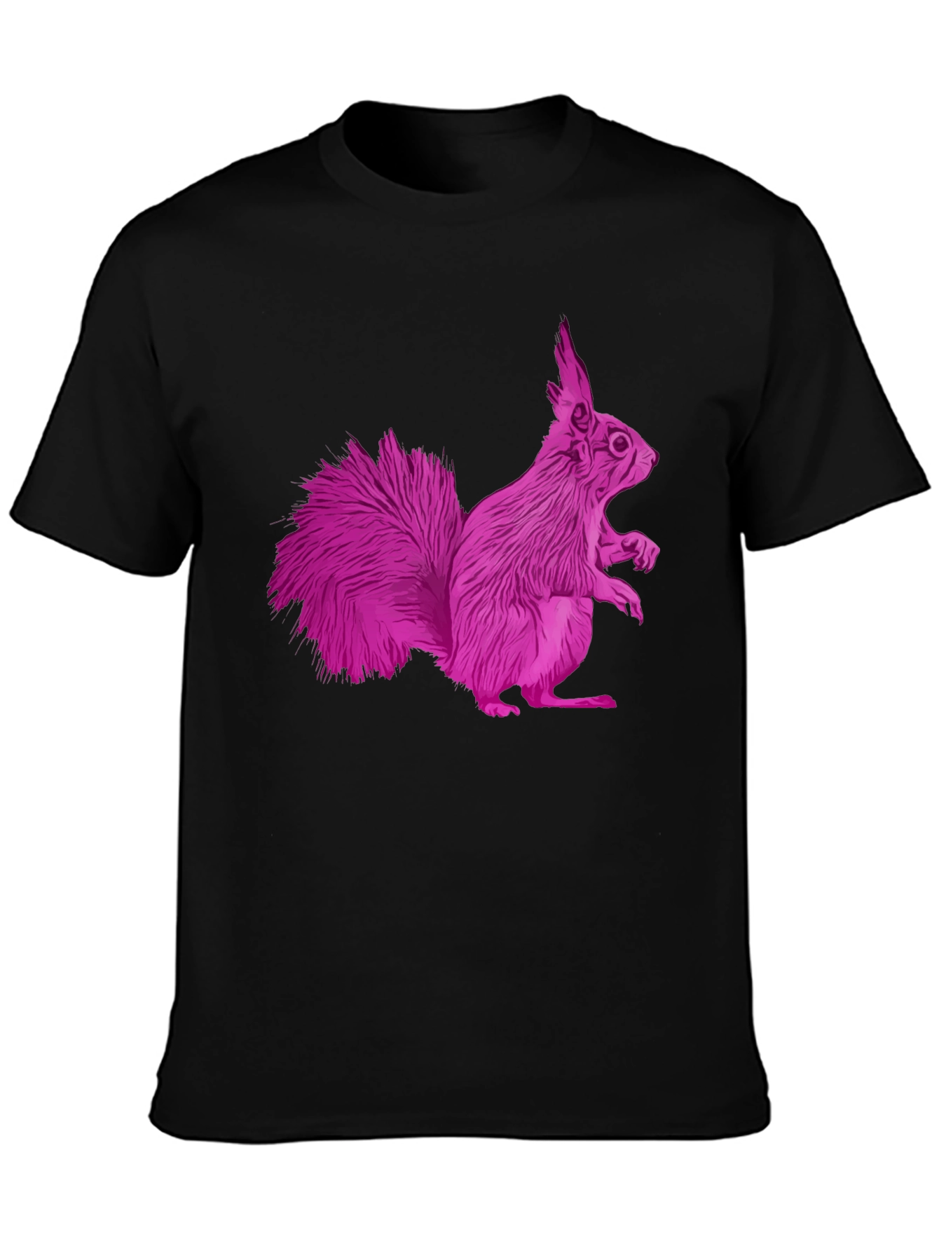 Squirrel Graphic Tee - Unique Animal Design