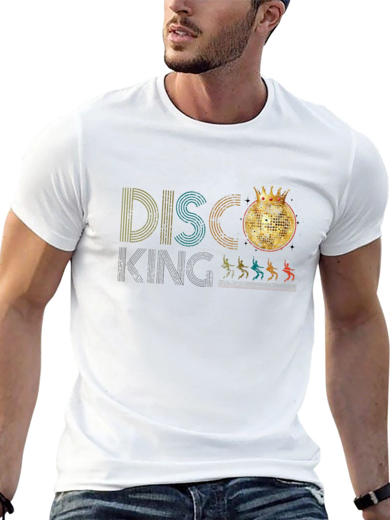 Disco King T-Shirt - Retro Dance Party Tee