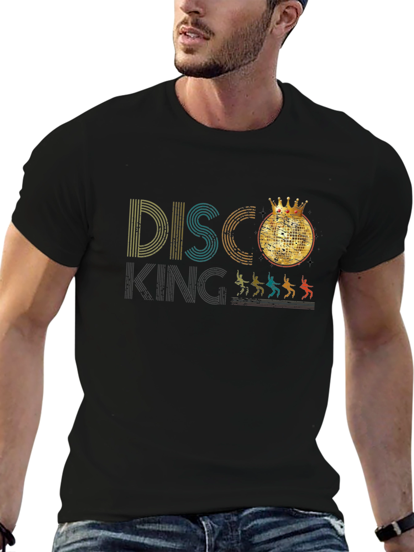 Disco King T-Shirt - Retro Dance Party Tee