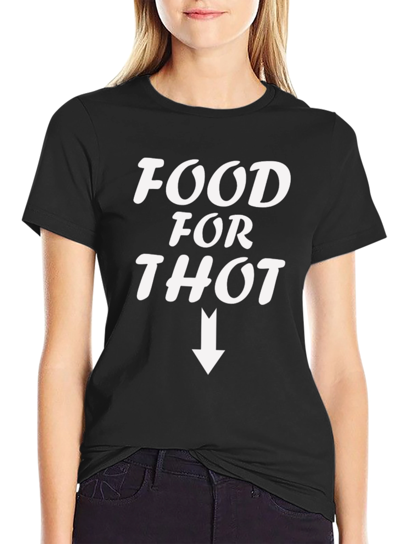 Food For Thot T-Shirt - Funny Slogan Tee