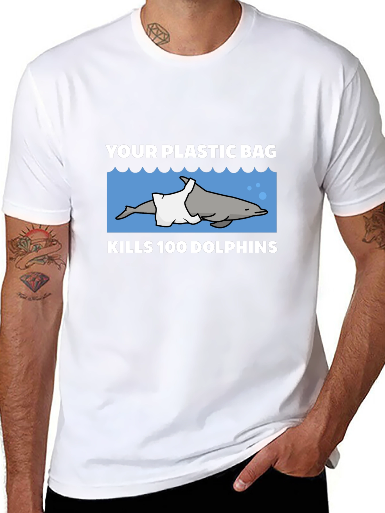 Eco-Friendly Dolphin T-Shirt