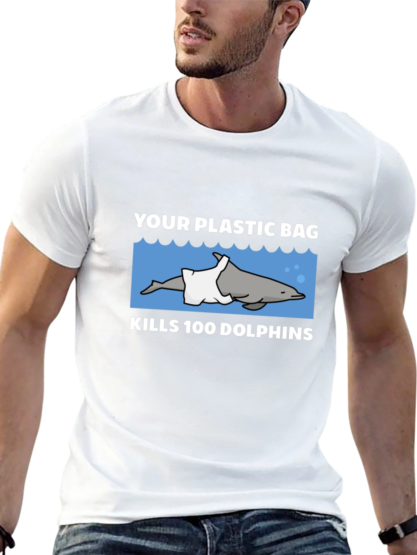 Eco-Friendly Dolphin T-Shirt