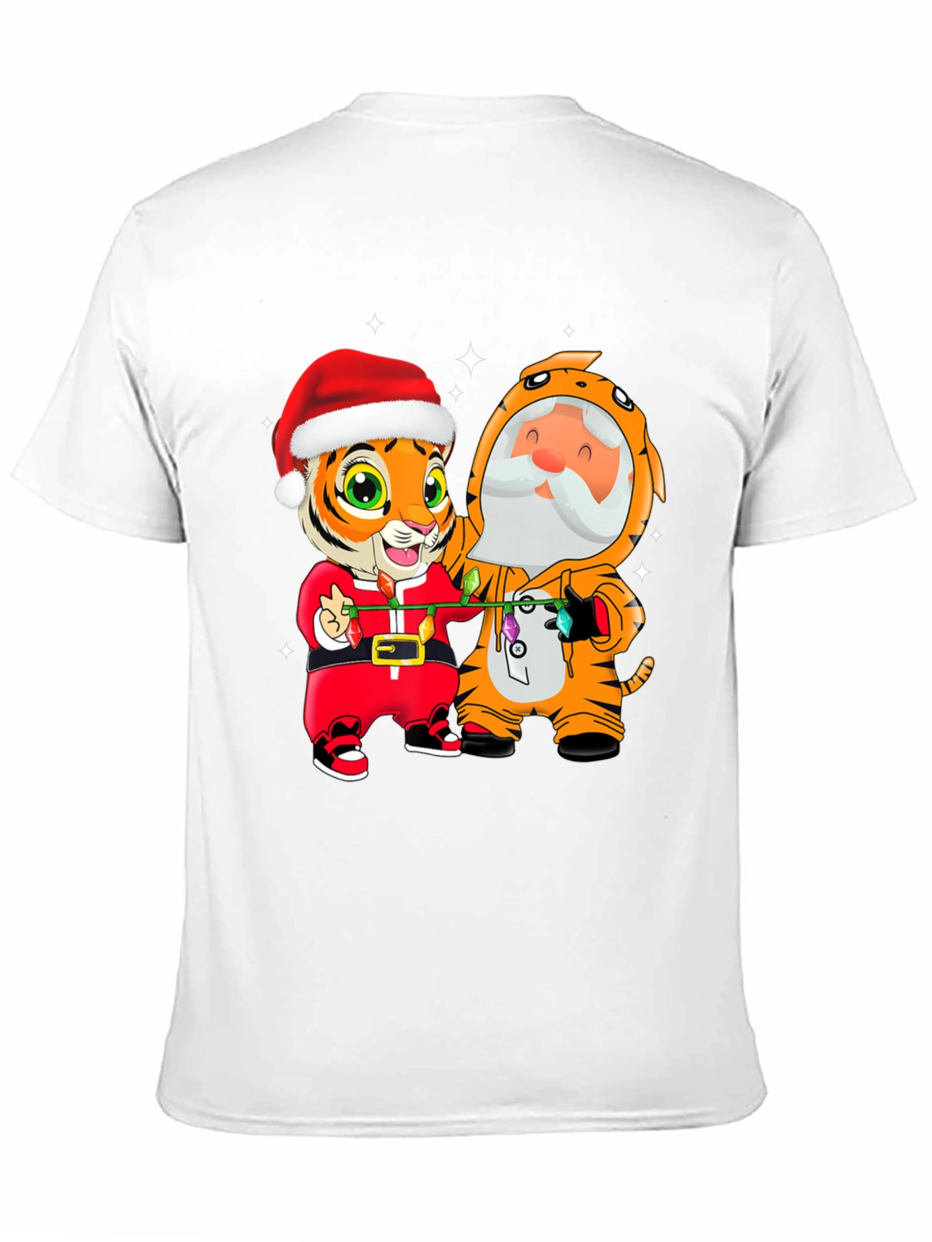Festive Tiger Graphic Tee