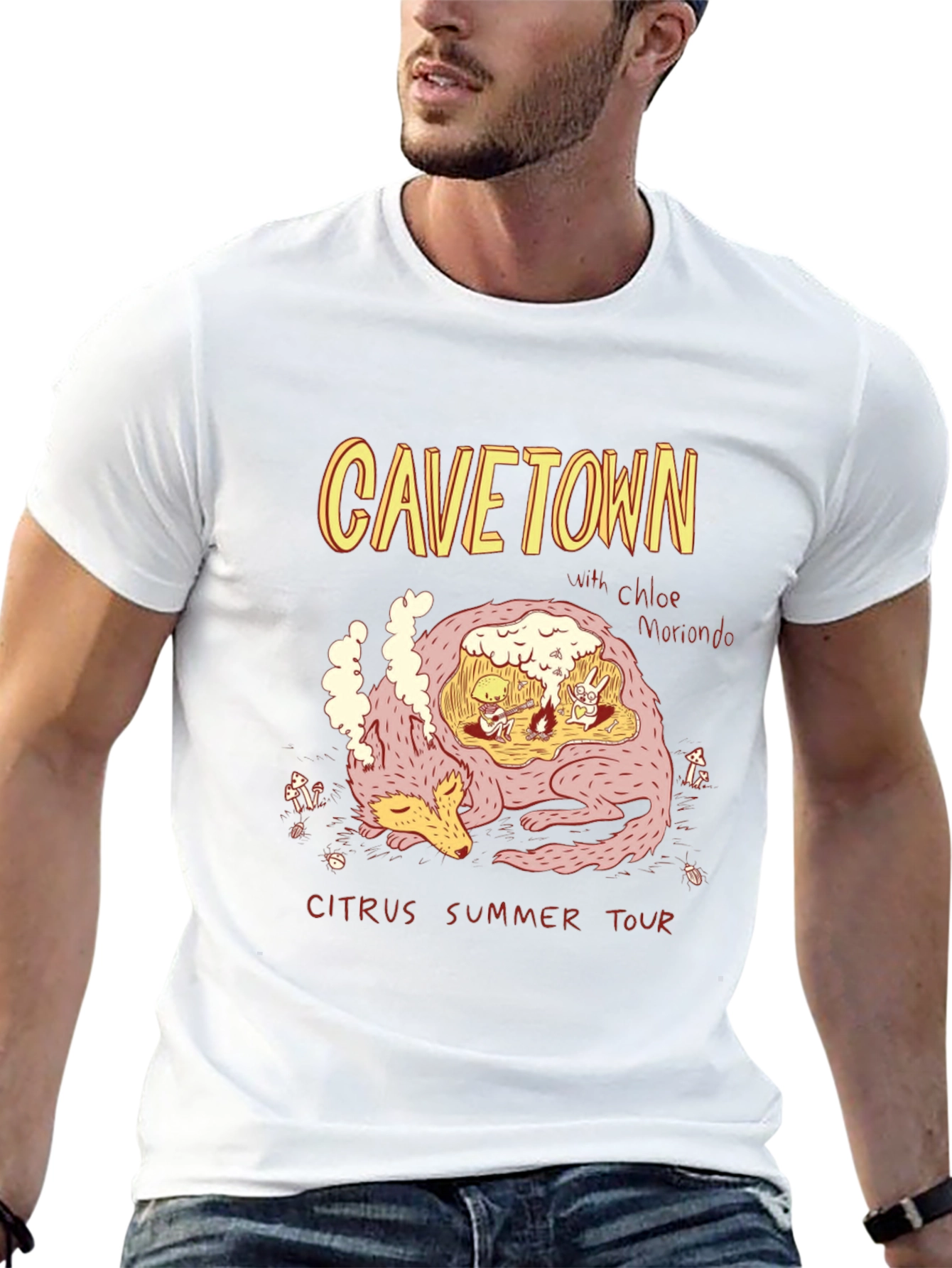 Cavetown Citrus Summer Tour Black T-Shirt