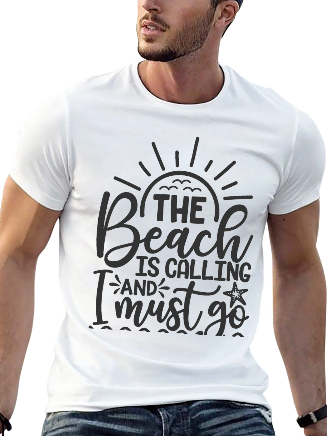 The Beach is Calling T-Shirt - Summer Vacation Tee