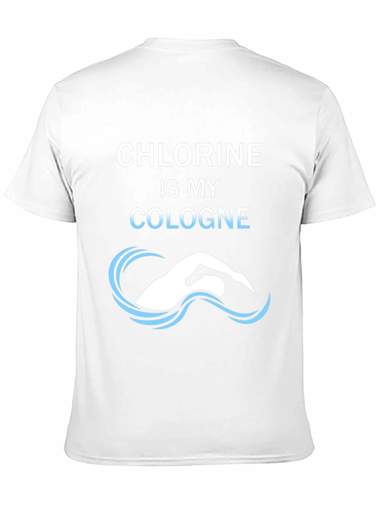 Chlorine Cologne T-Shirt - Swimmers Tee