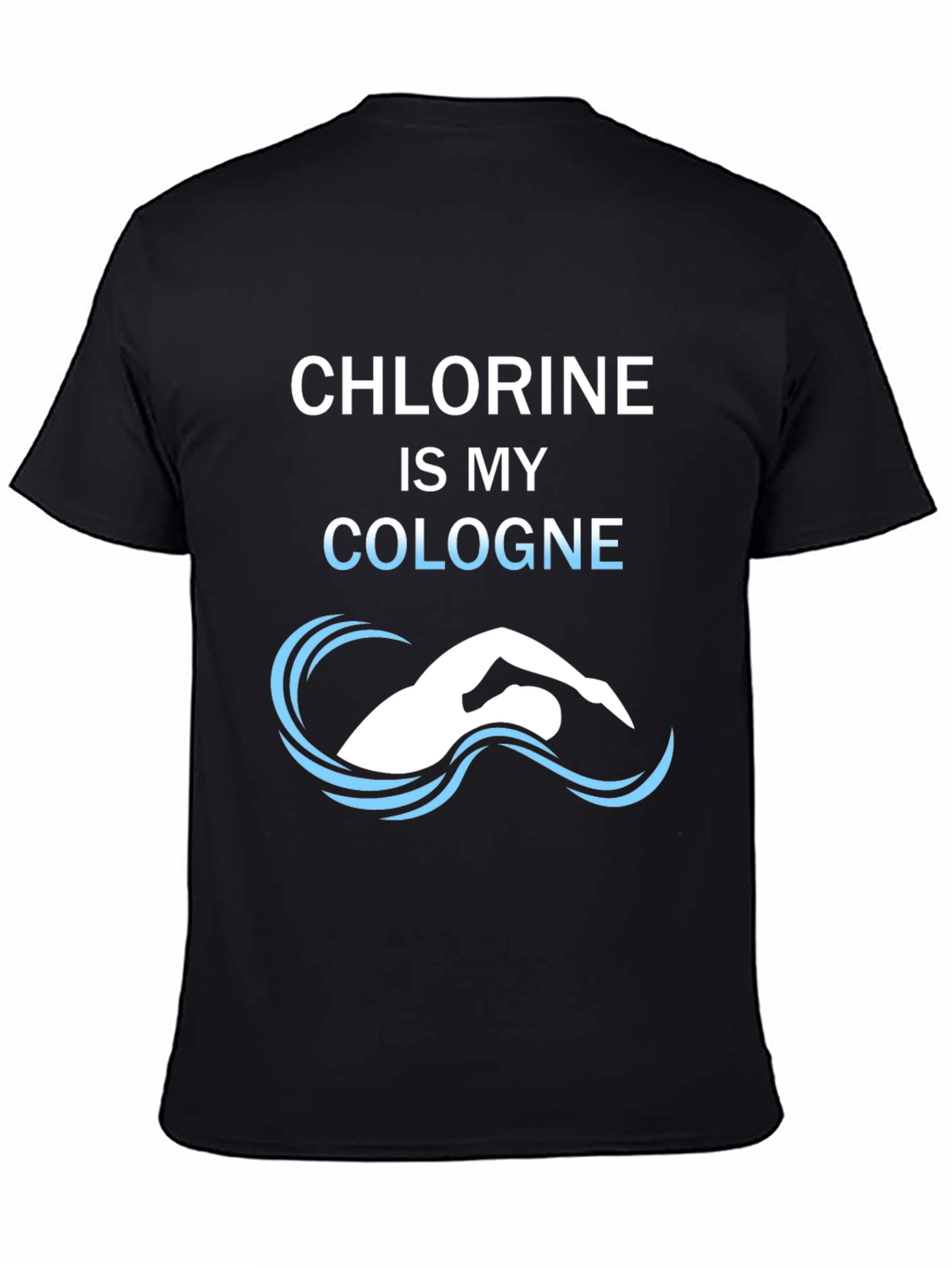 Chlorine Cologne T-Shirt - Swimmers Tee