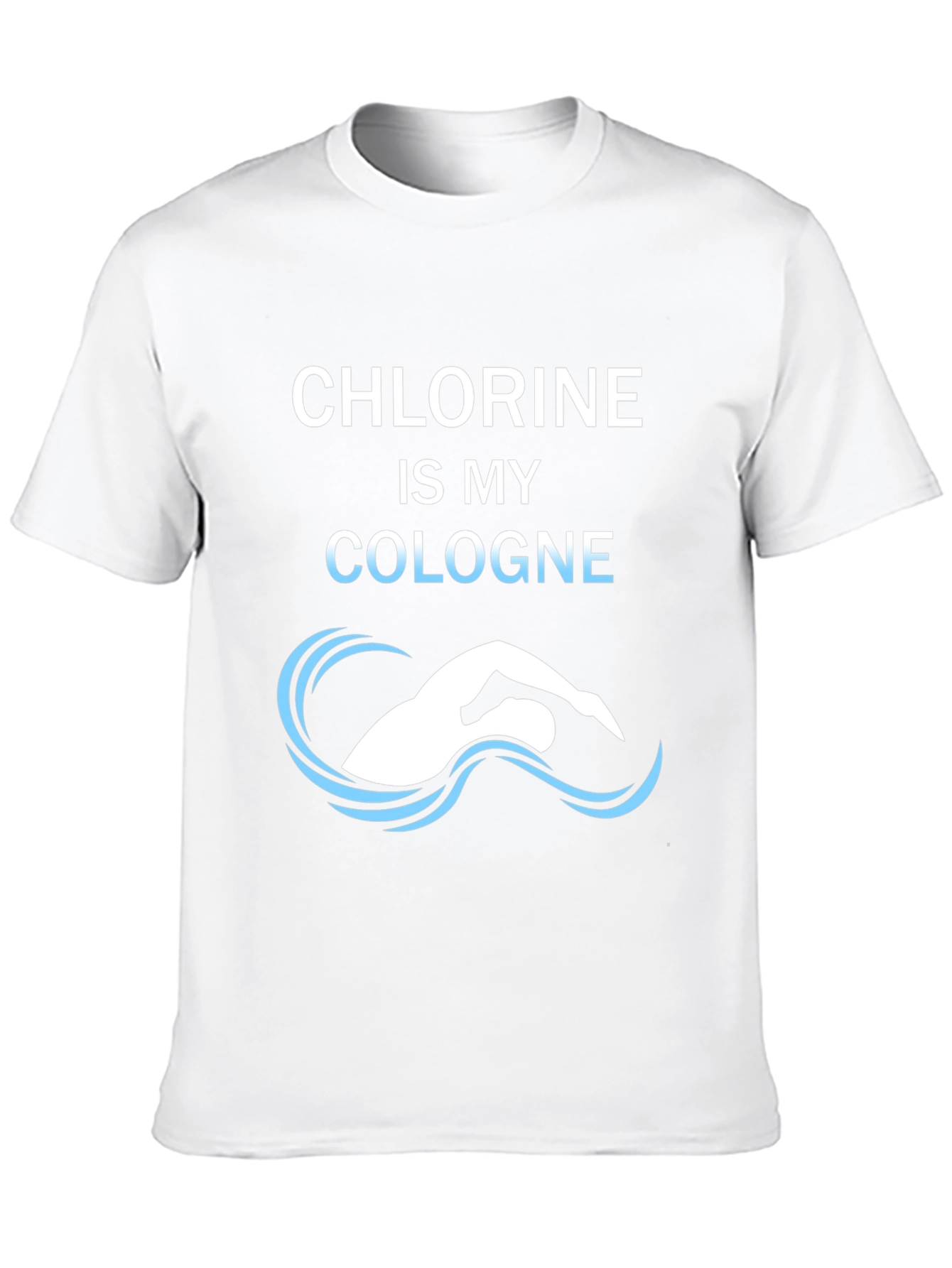 Chlorine Cologne T-Shirt - Swimmers Tee