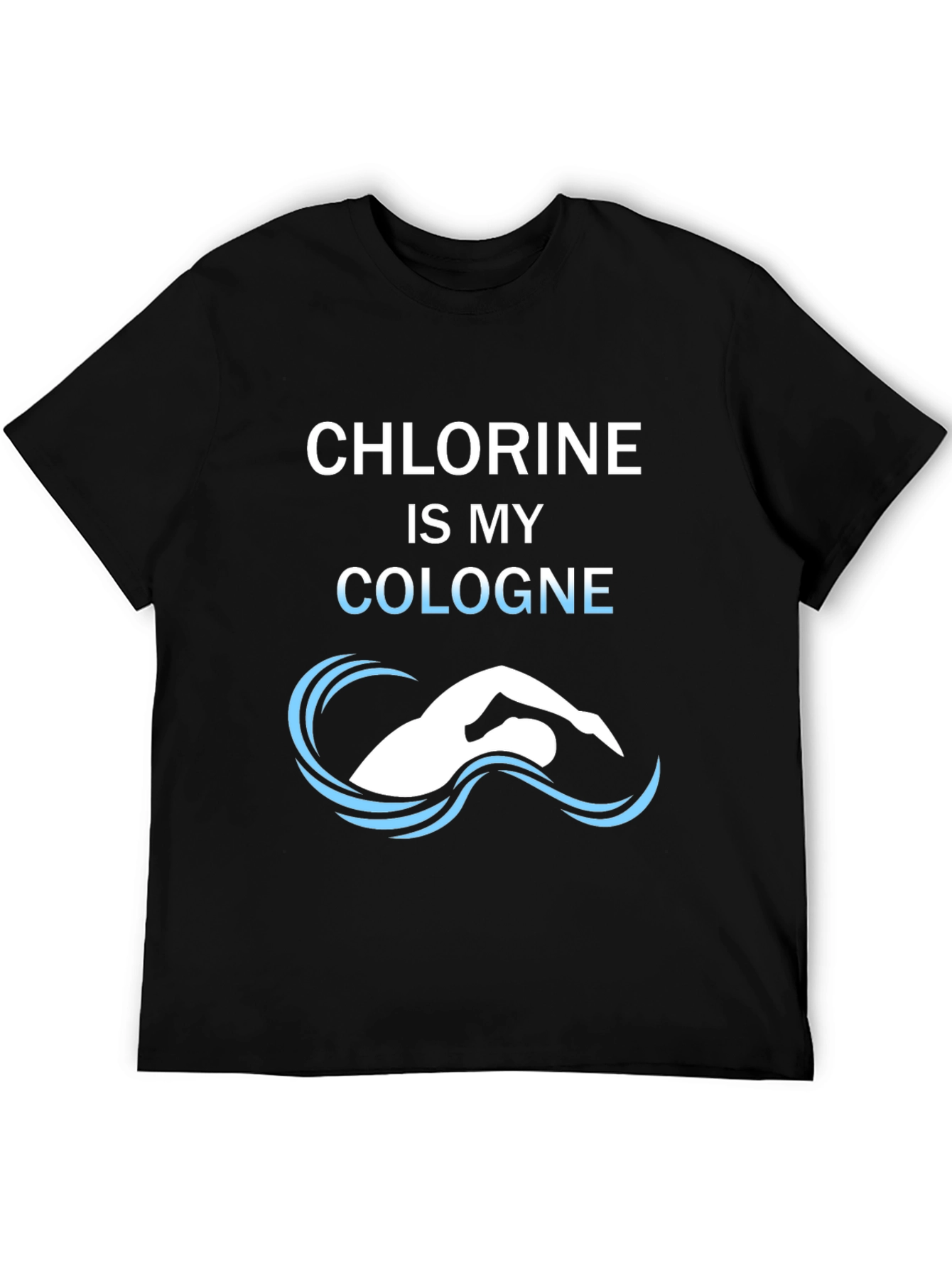 Chlorine Cologne T-Shirt - Swimmers Tee