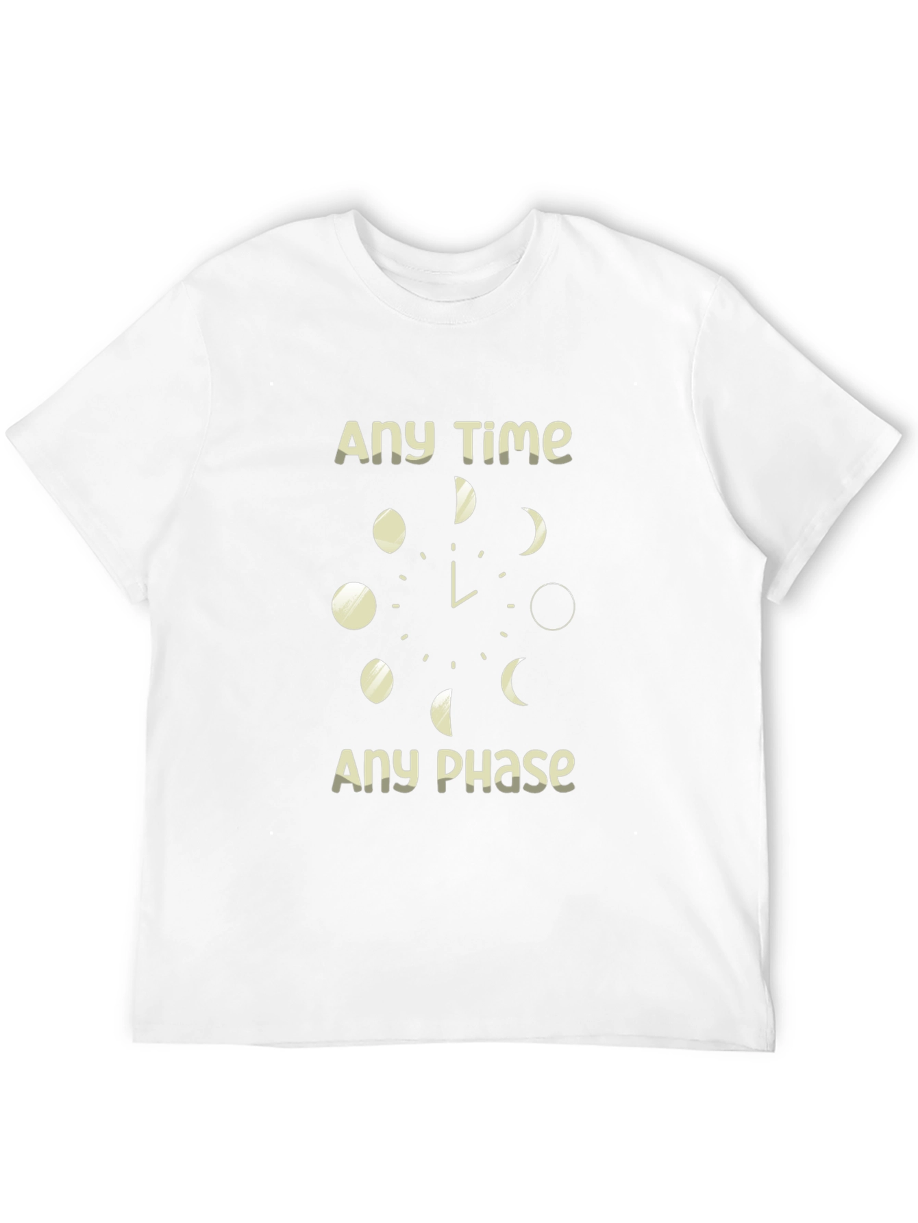 Any Time Any Phase Graphic T-Shirt