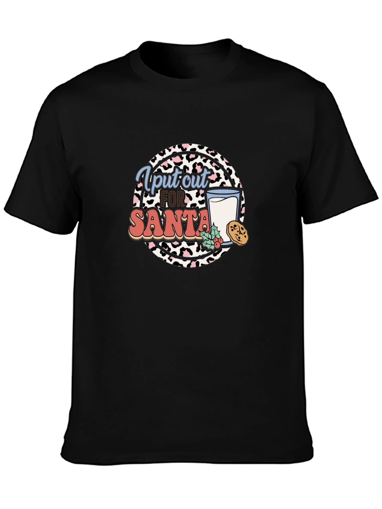 I Put Out For Santa Graphic T-Shirt