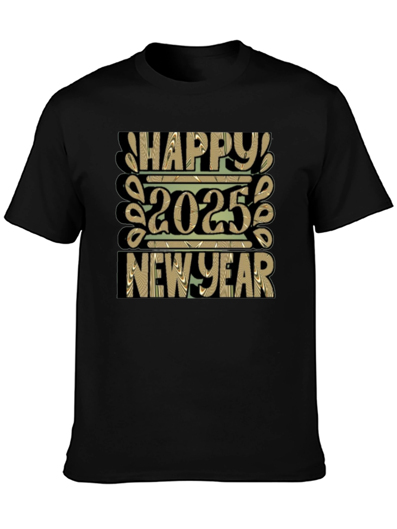 Happy 2025 New Year Graphic Tee