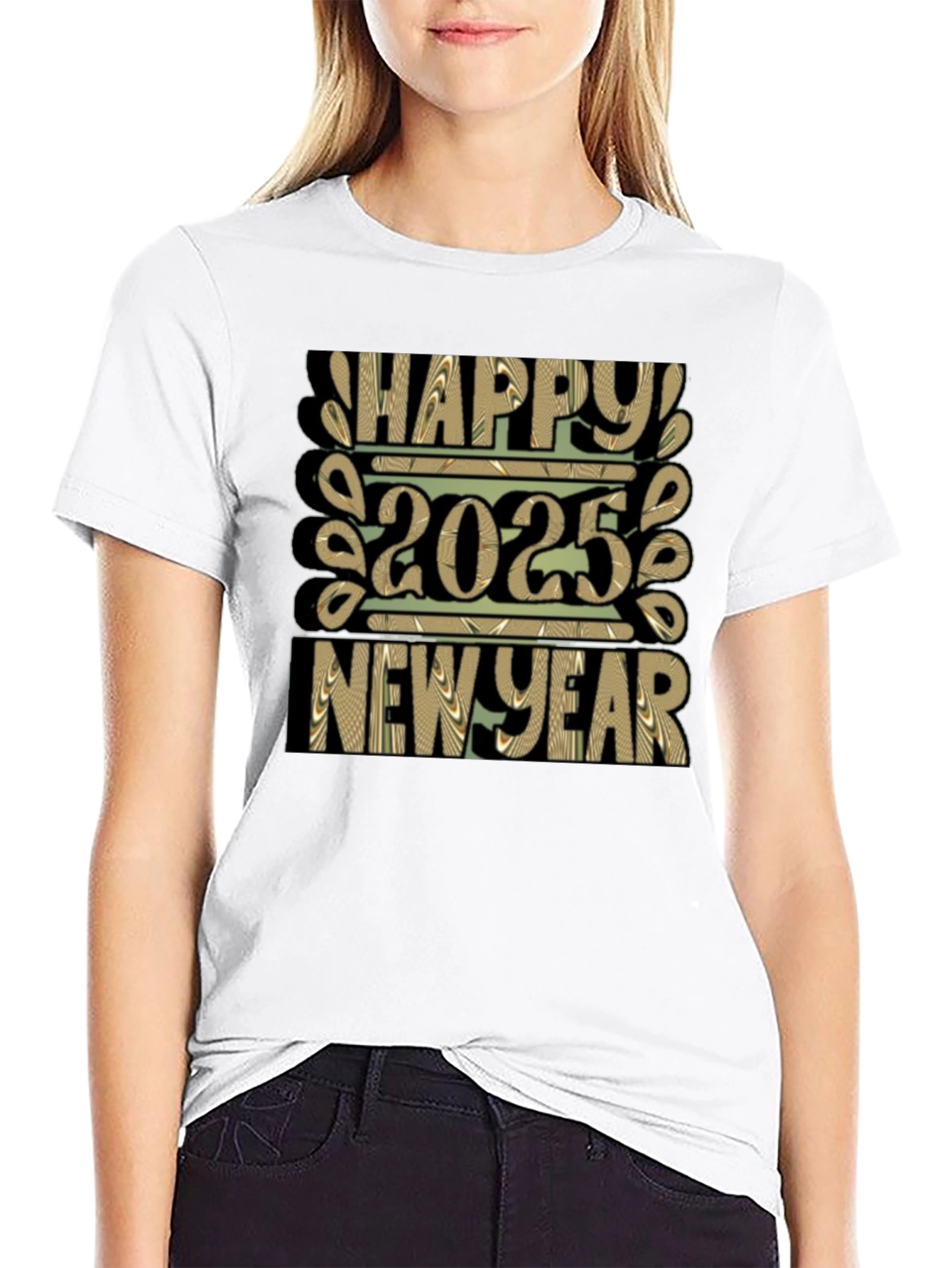 Happy 2025 New Year Graphic Tee
