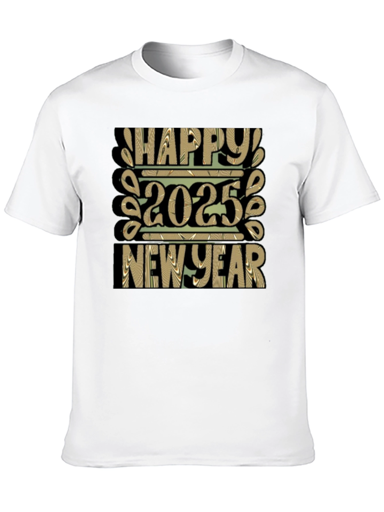 Happy 2025 New Year Graphic Tee