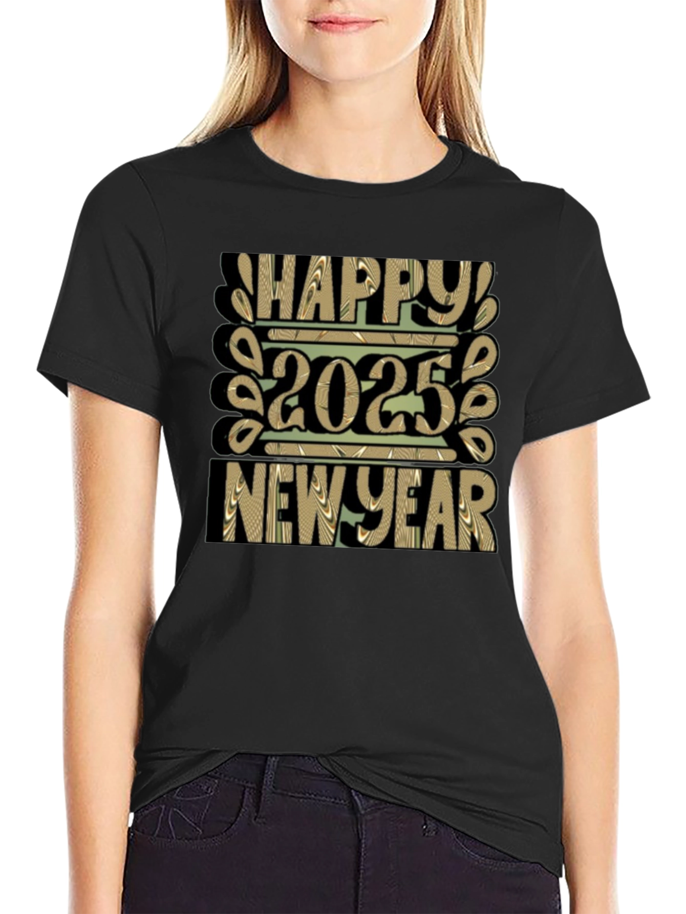 Happy 2025 New Year Graphic Tee