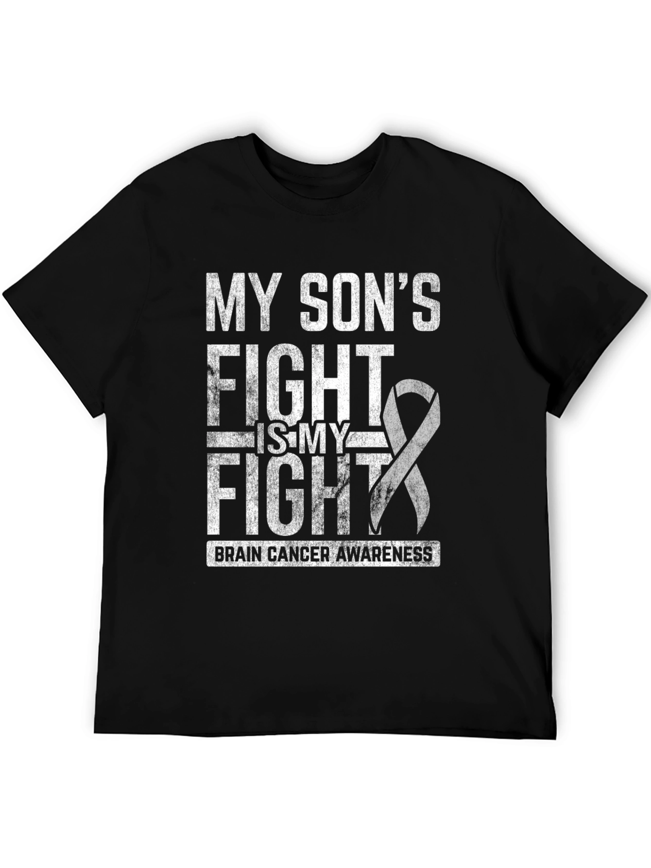 Brain Cancer Awareness T-Shirt - My Sons Fight