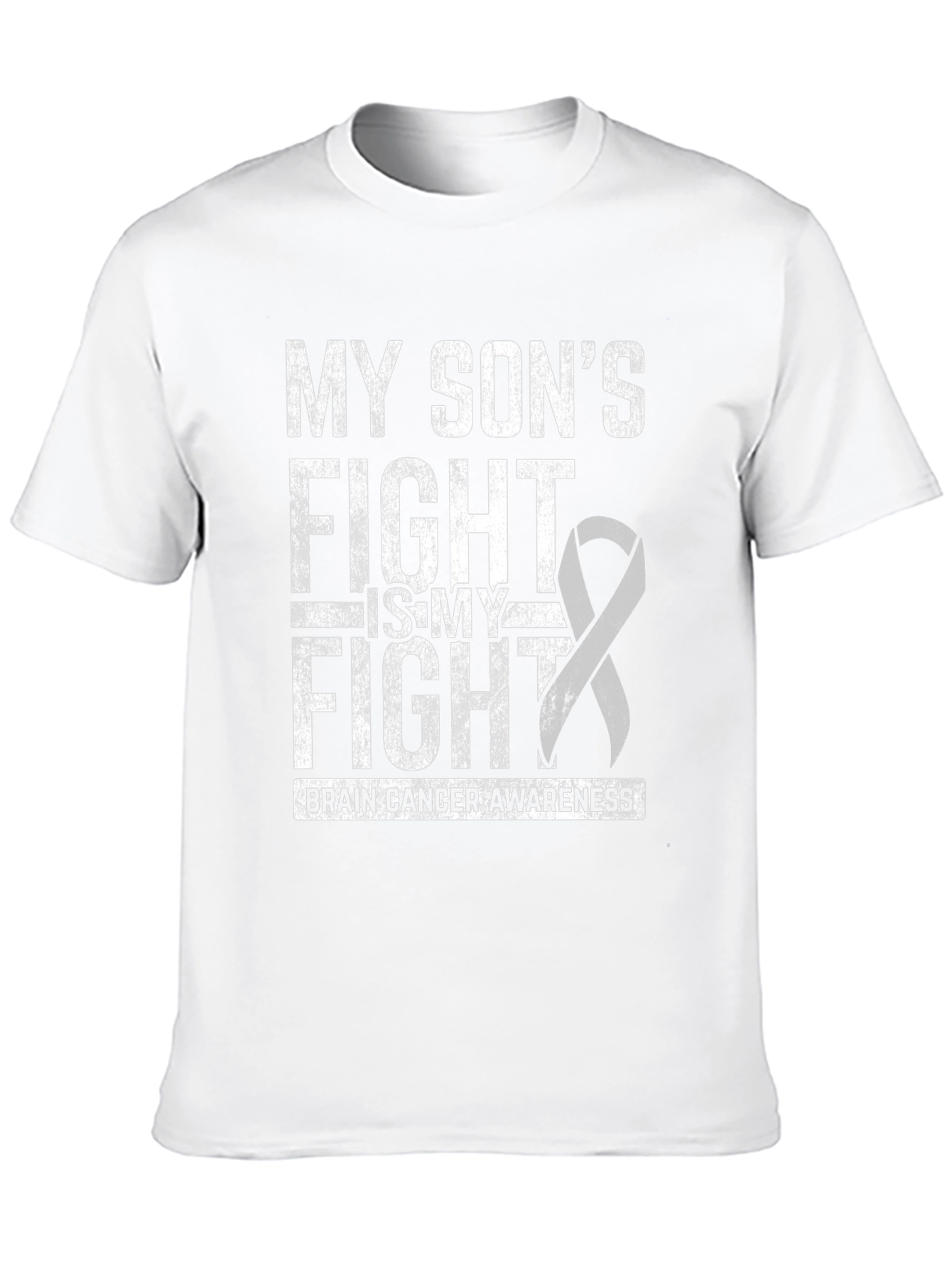 Brain Cancer Awareness T-Shirt - My Sons Fight