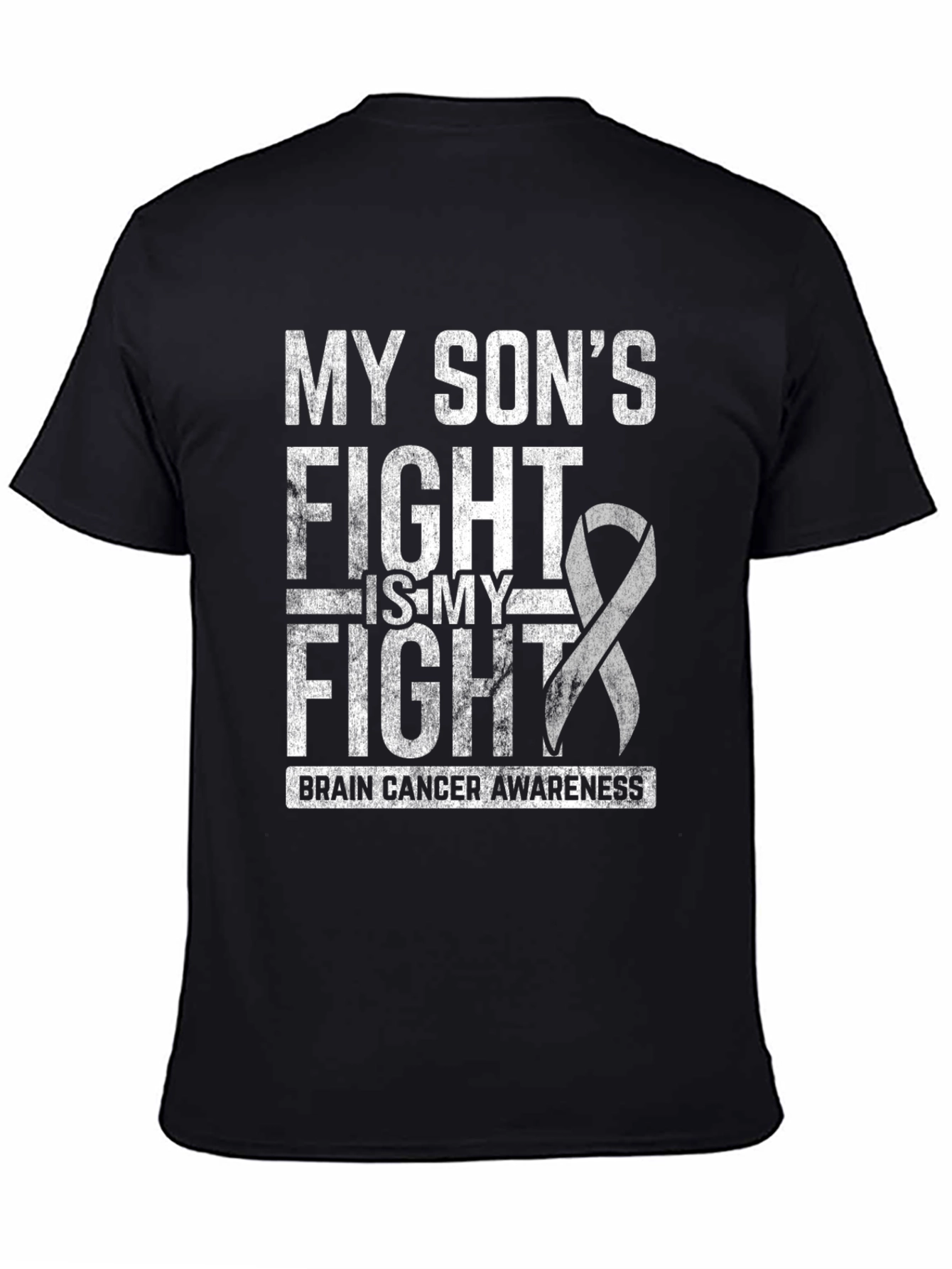 Brain Cancer Awareness T-Shirt - My Sons Fight
