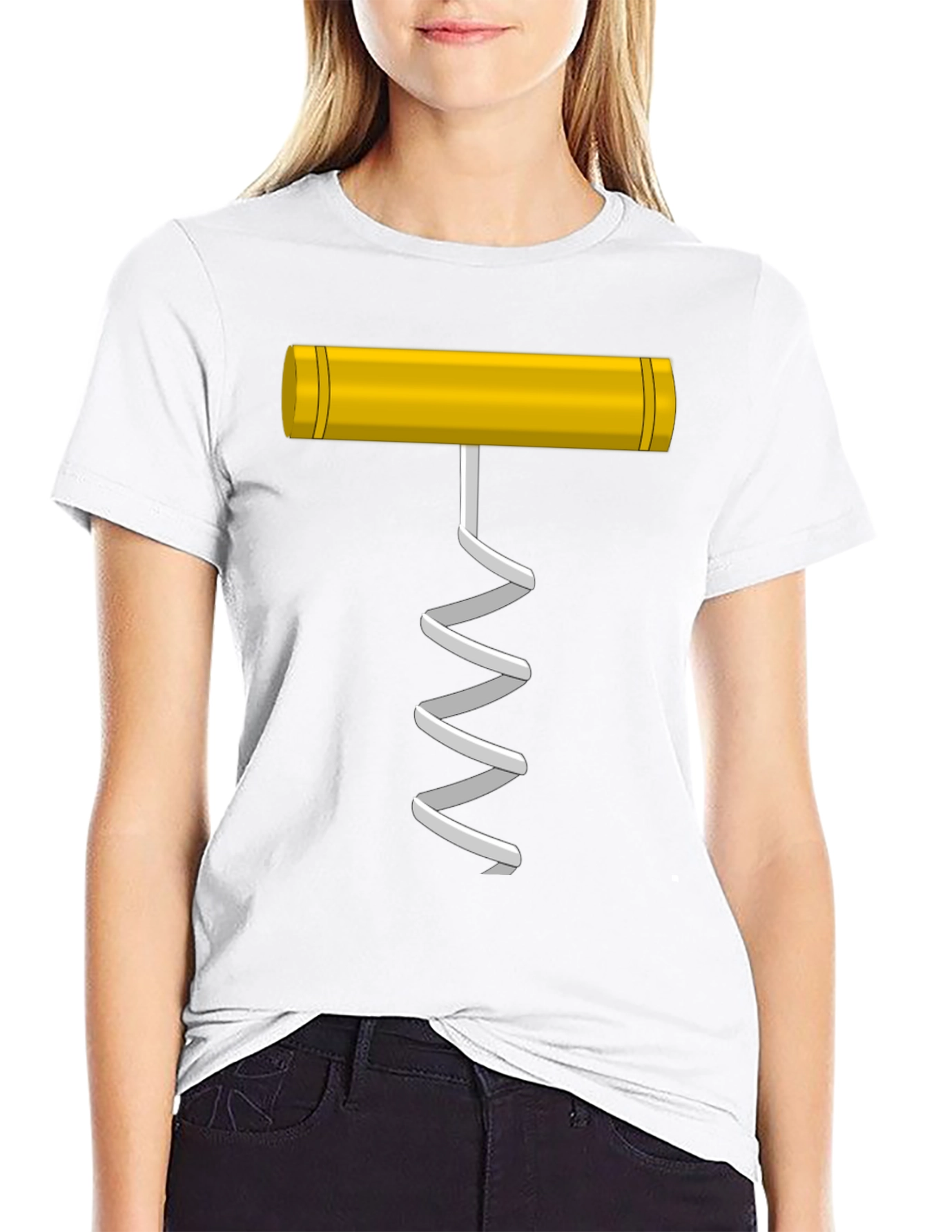 Wine Opener Graphic T-Shirt - Funny Sommelier Tee