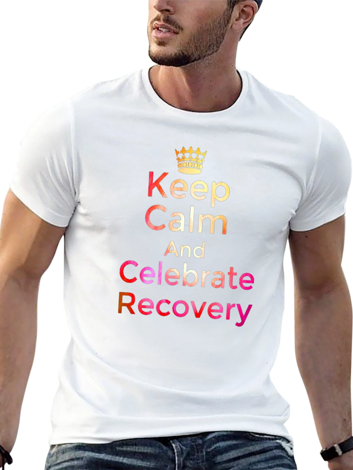 Celebrate Recovery T-Shirt - Keep Calm Design