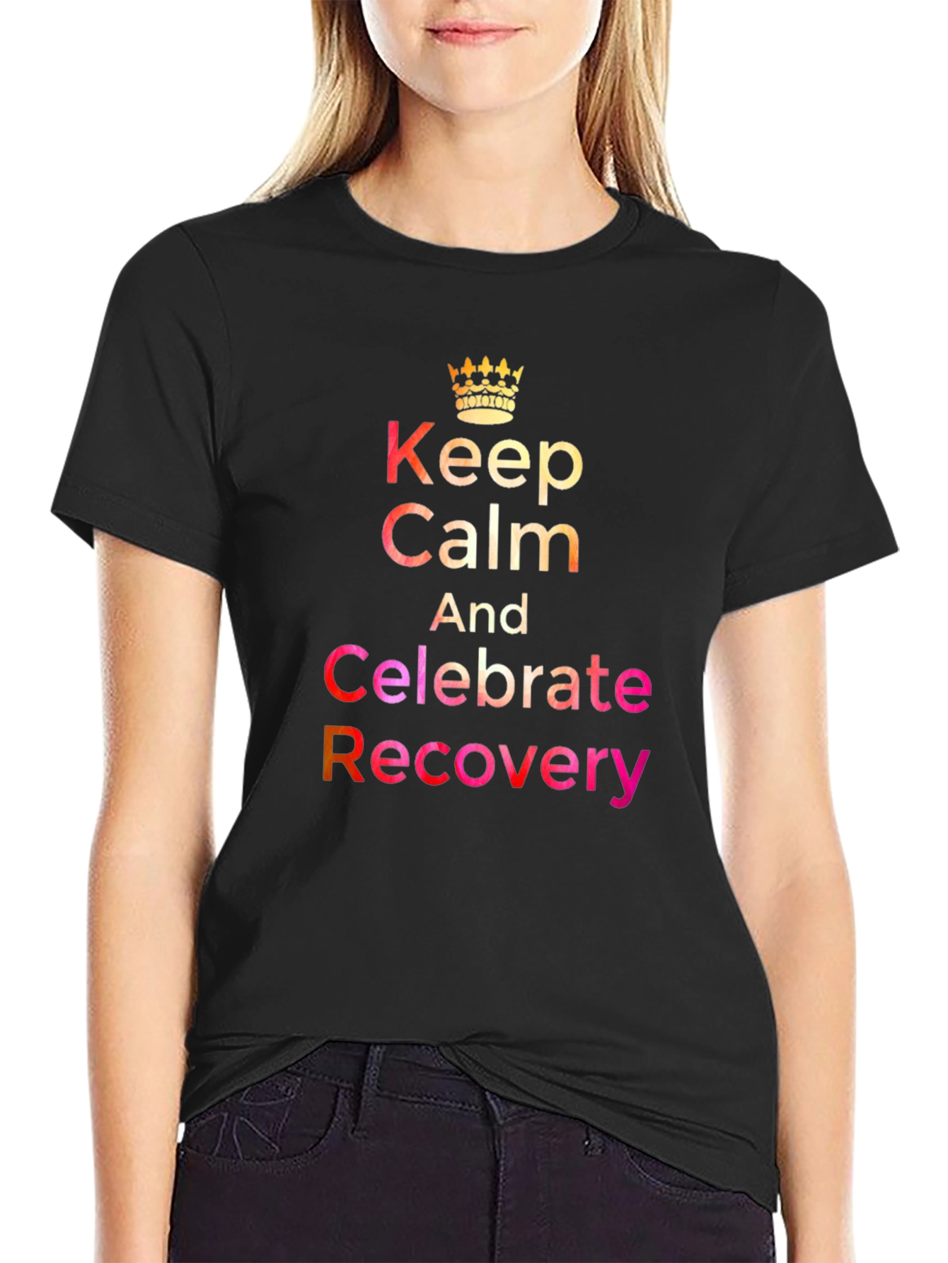 Celebrate Recovery T-Shirt - Keep Calm Design