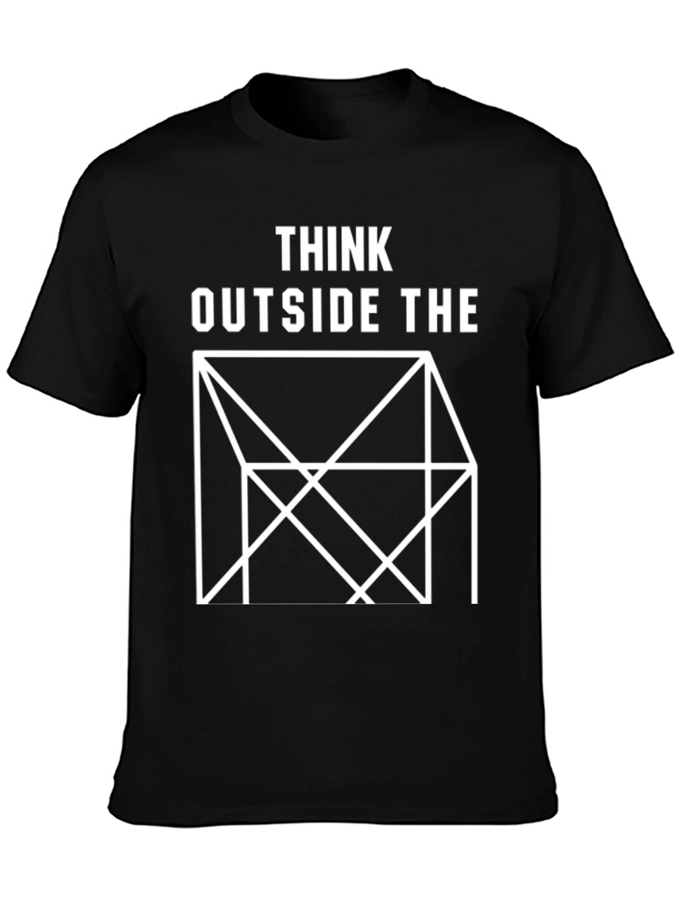 Think Outside the Box Graphic T-Shirt