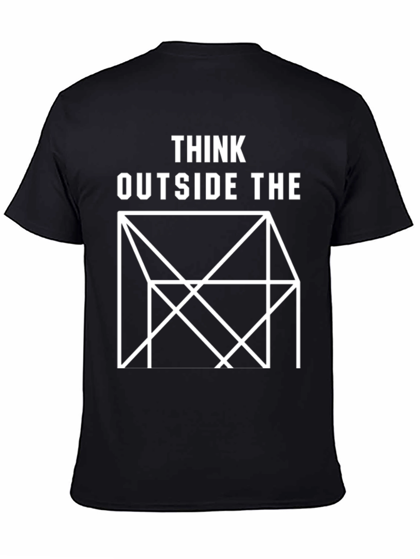 Think Outside the Box Graphic T-Shirt