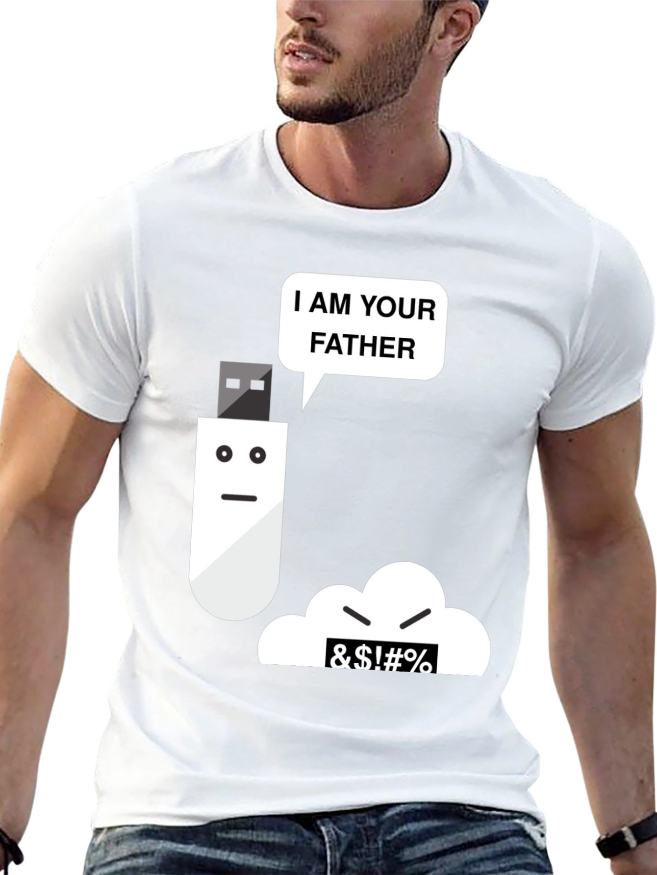 I Am Your Father USB Drive T-Shirt