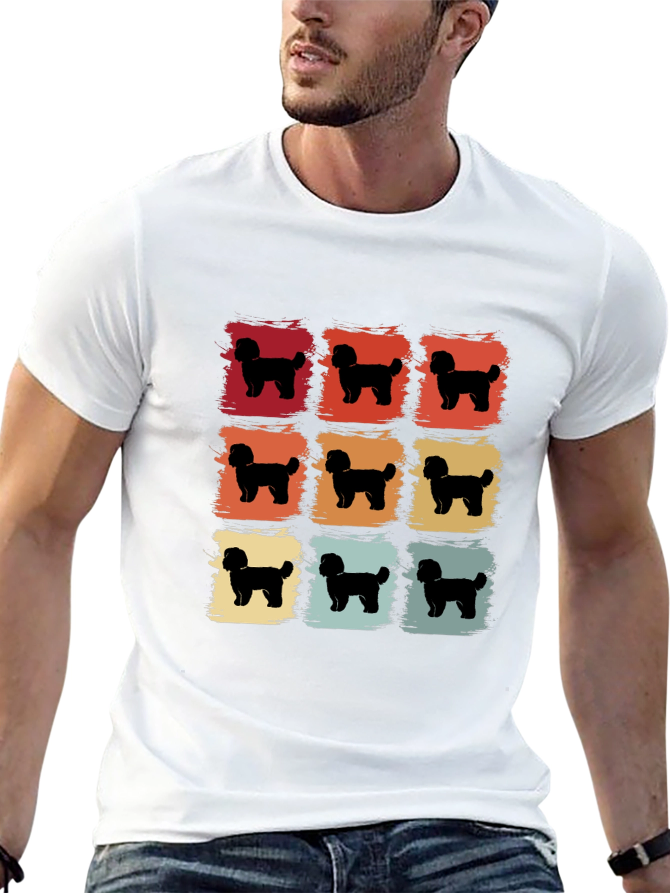 Retro Dog Graphic Tee