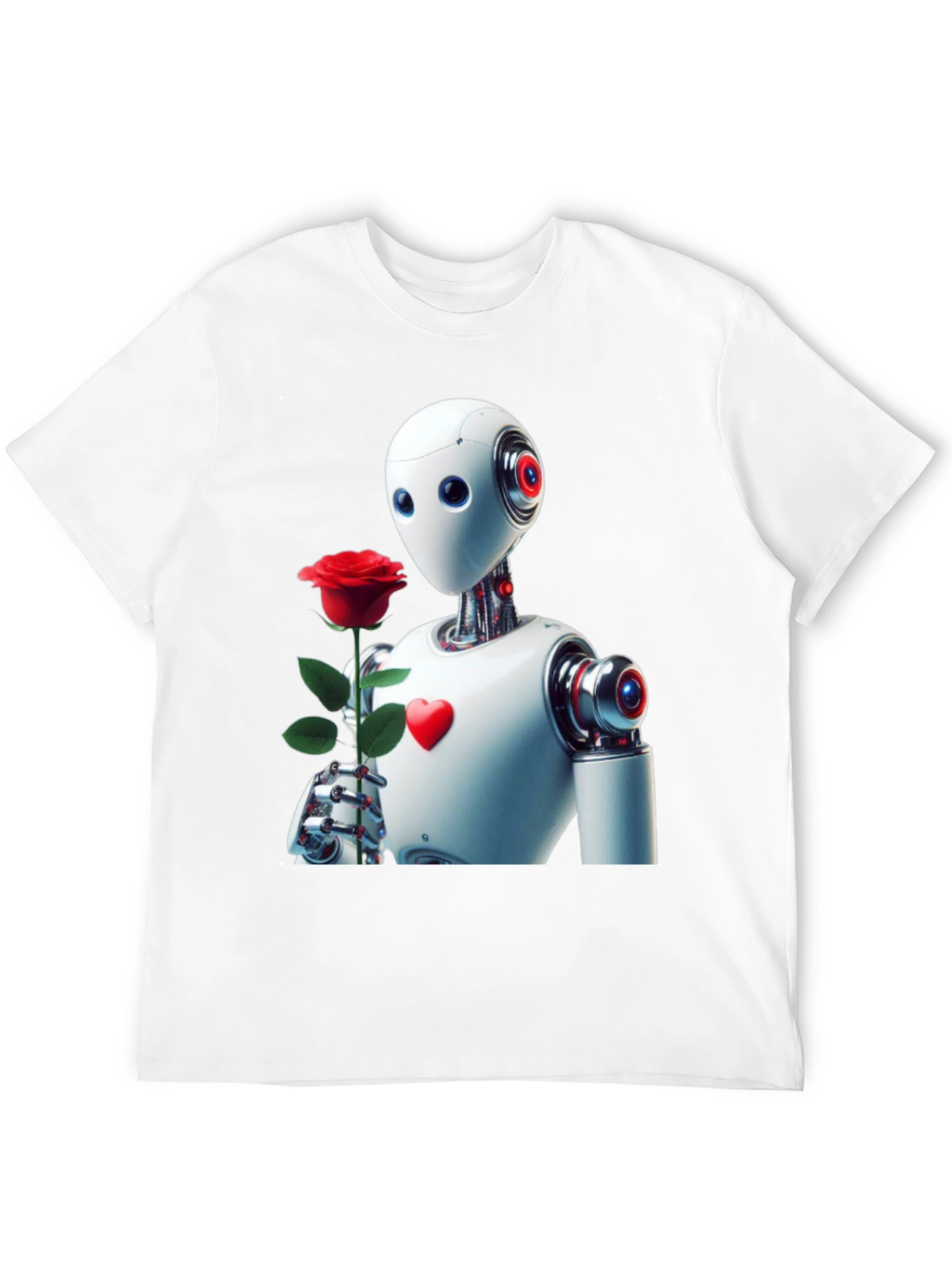 Robot Romance Graphic Tee - Black