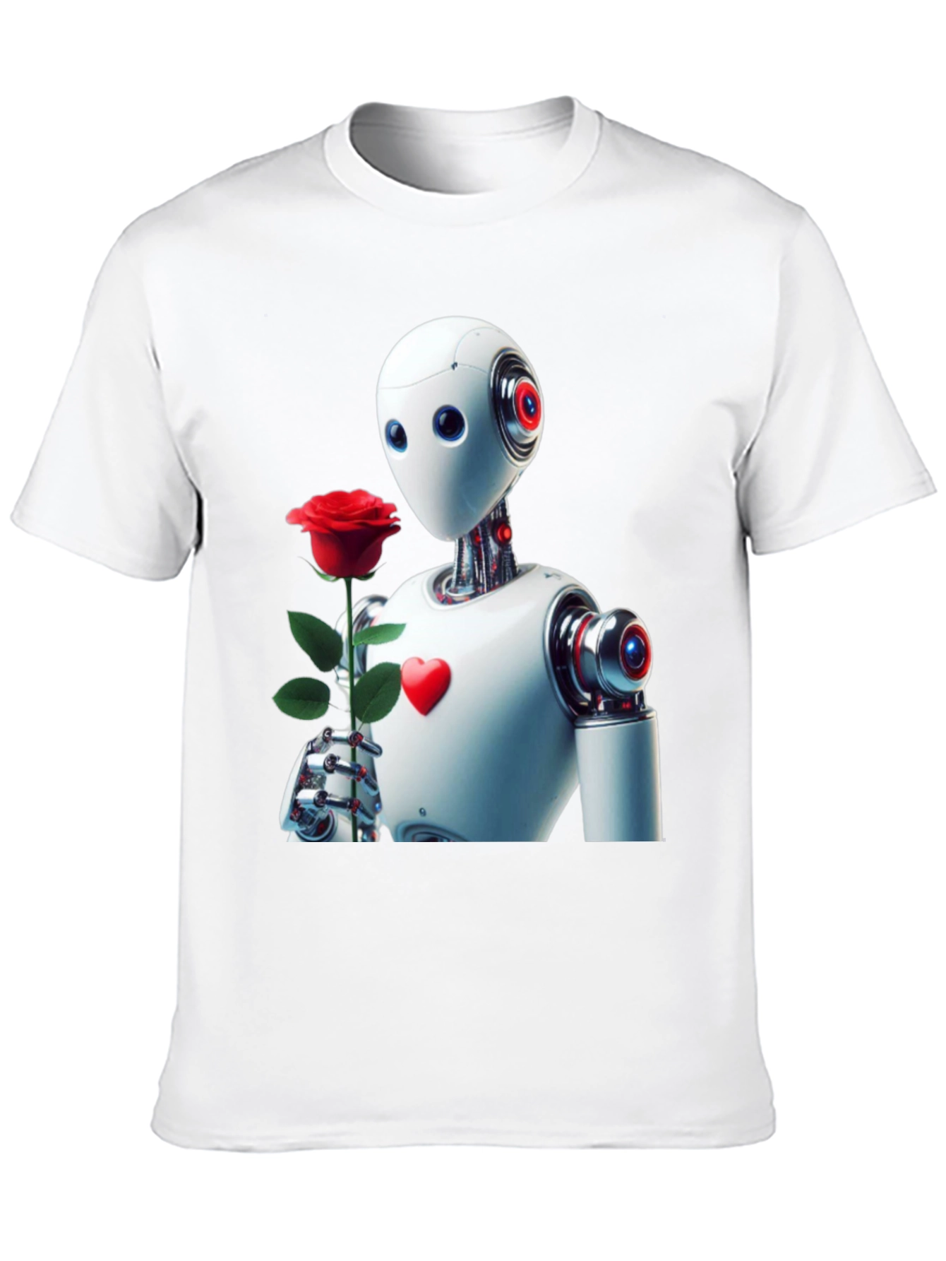Robot Romance Graphic Tee - Black