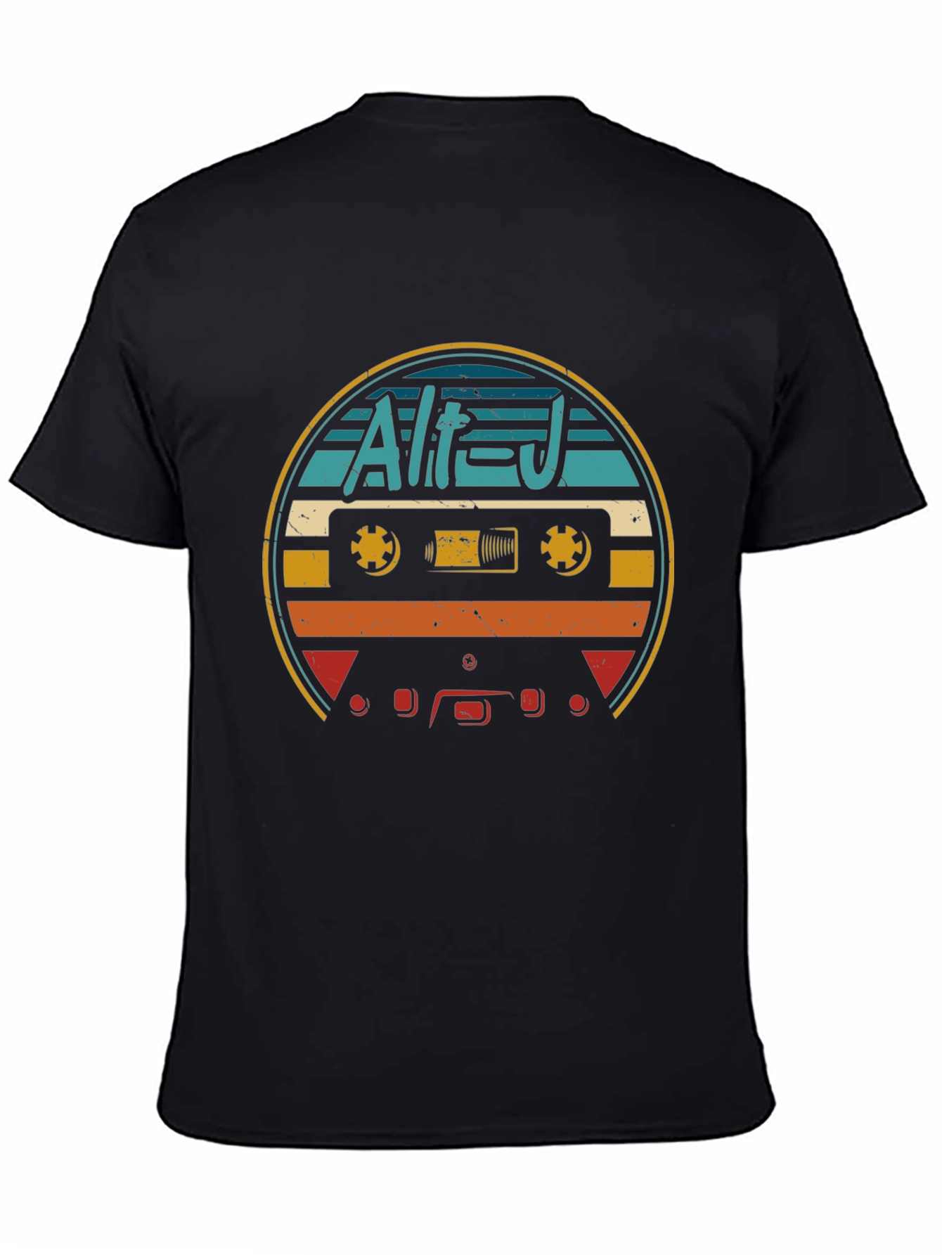 Retro Alt-J Cassette Tape Graphic T-Shirt