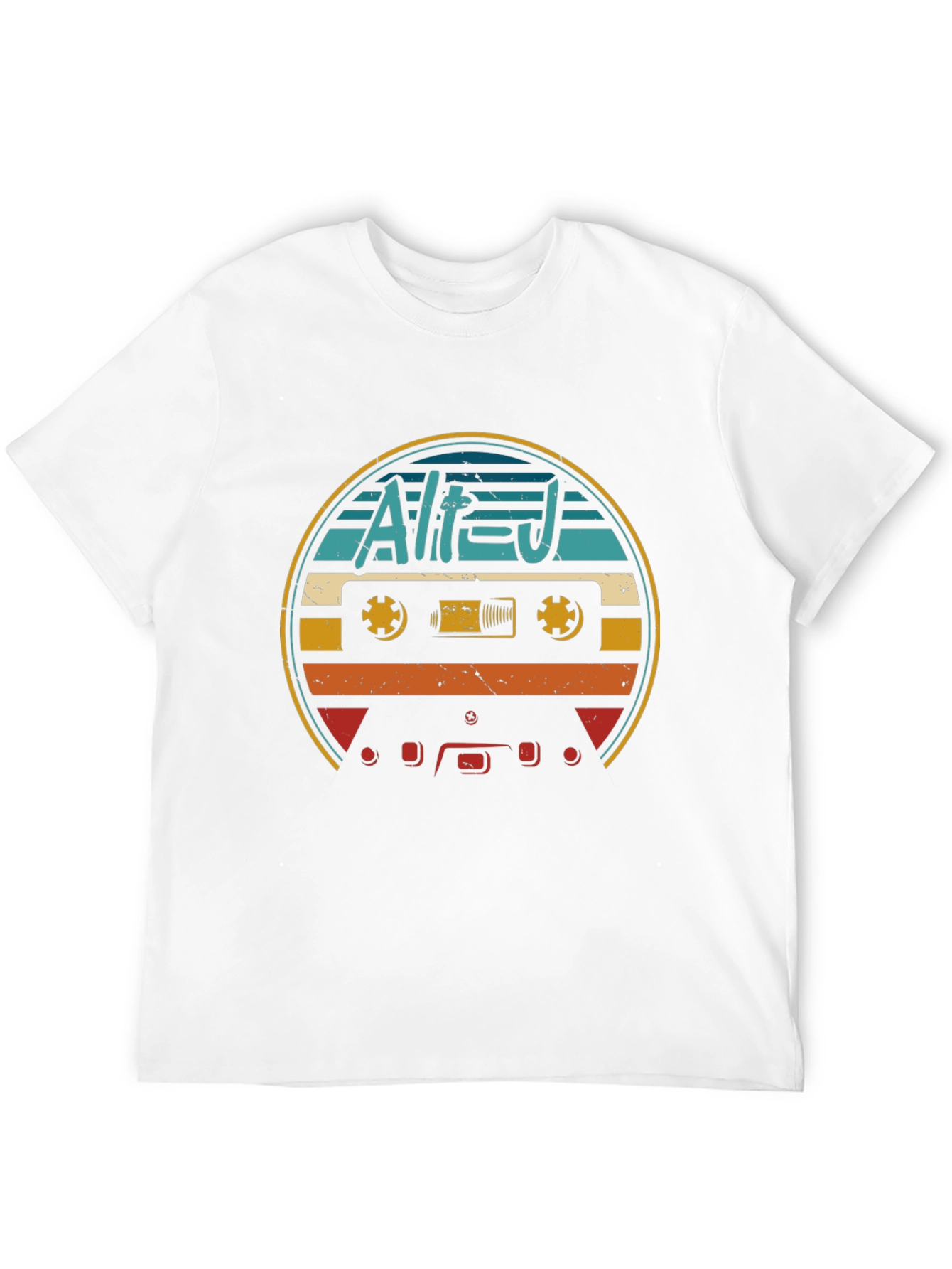 Retro Alt-J Cassette Tape Graphic T-Shirt