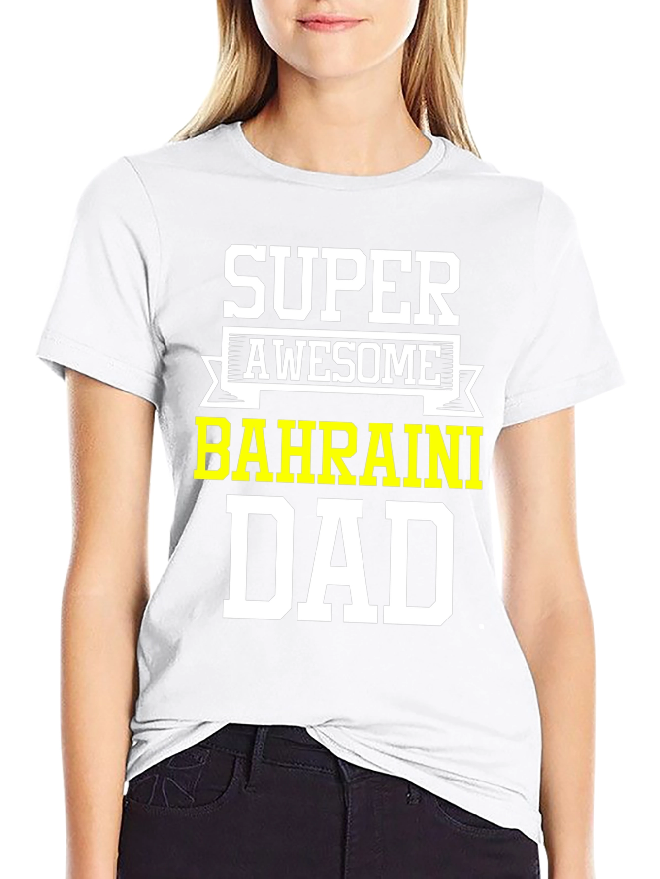 Super Awesome Bahraini Dad T-Shirt
