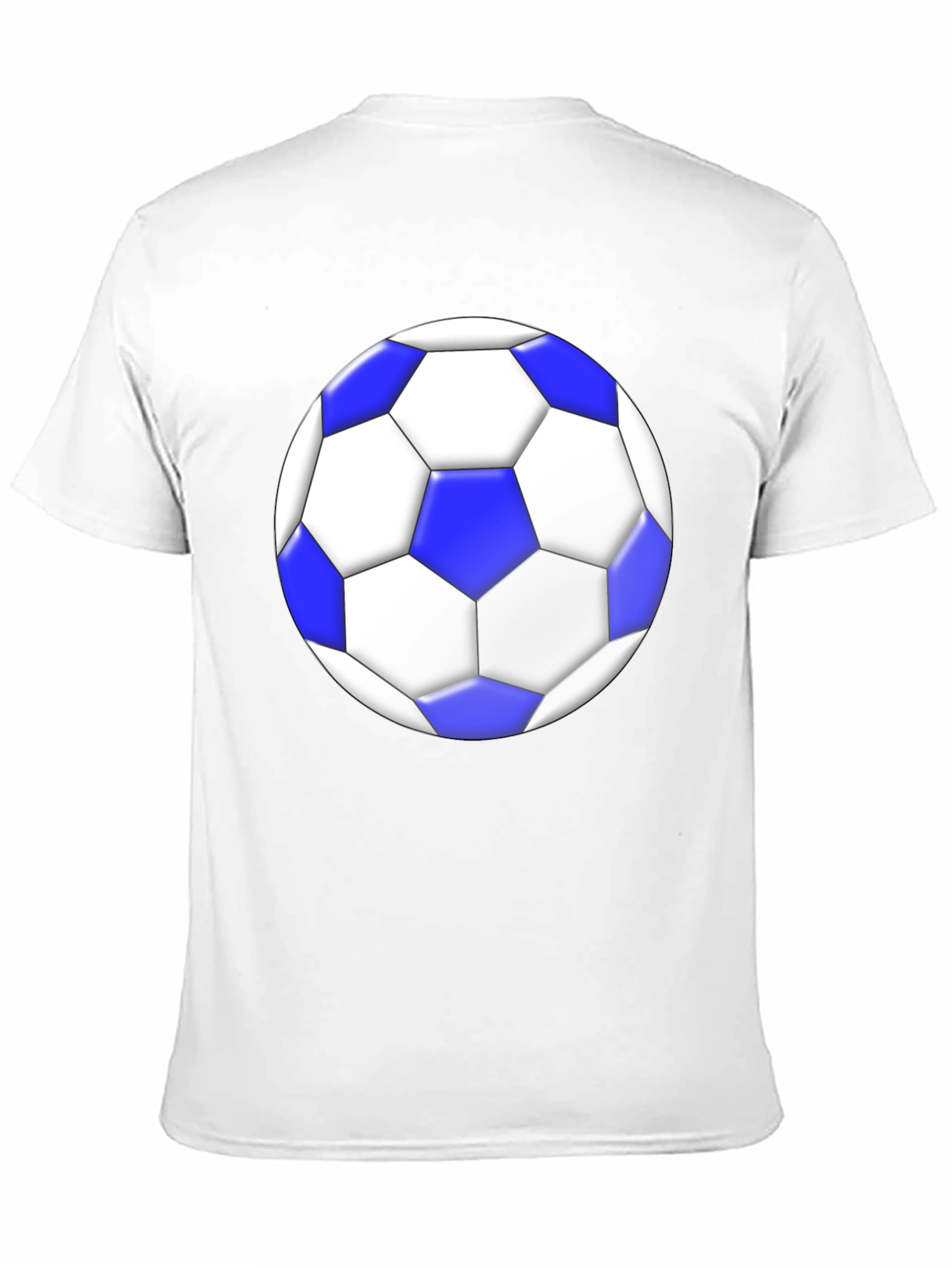 Soccer Ball Graphic Tee - Stylish Black T-Shirt