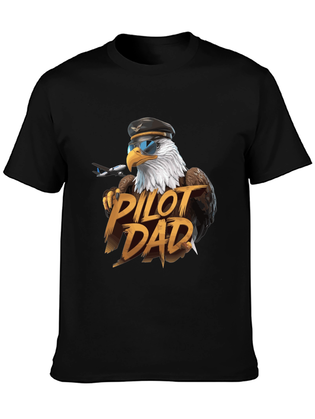 Pilot Dad Eagle T-Shirt - Aviation Lover Tee