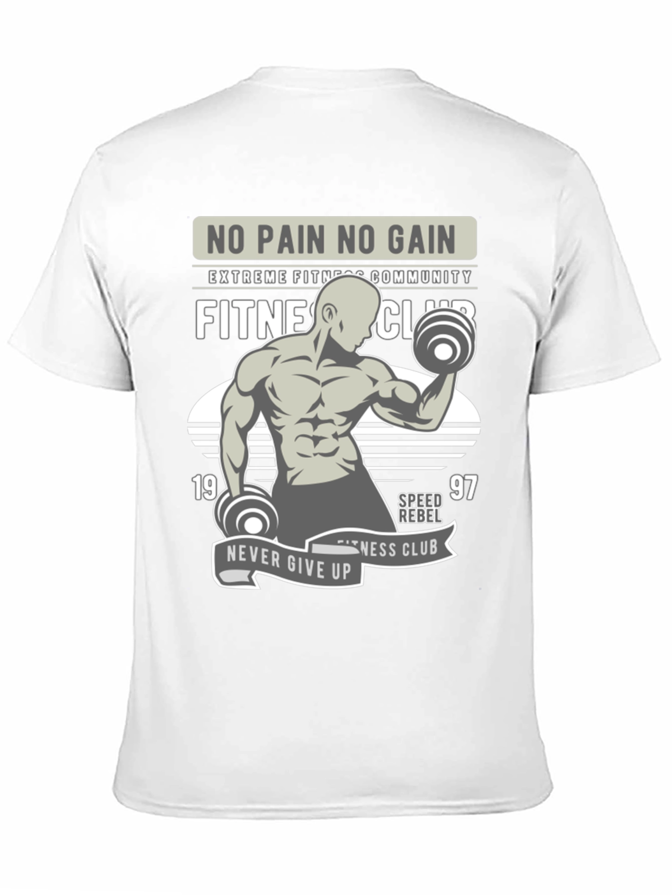 No Pain No Gain Fitness T-Shirt