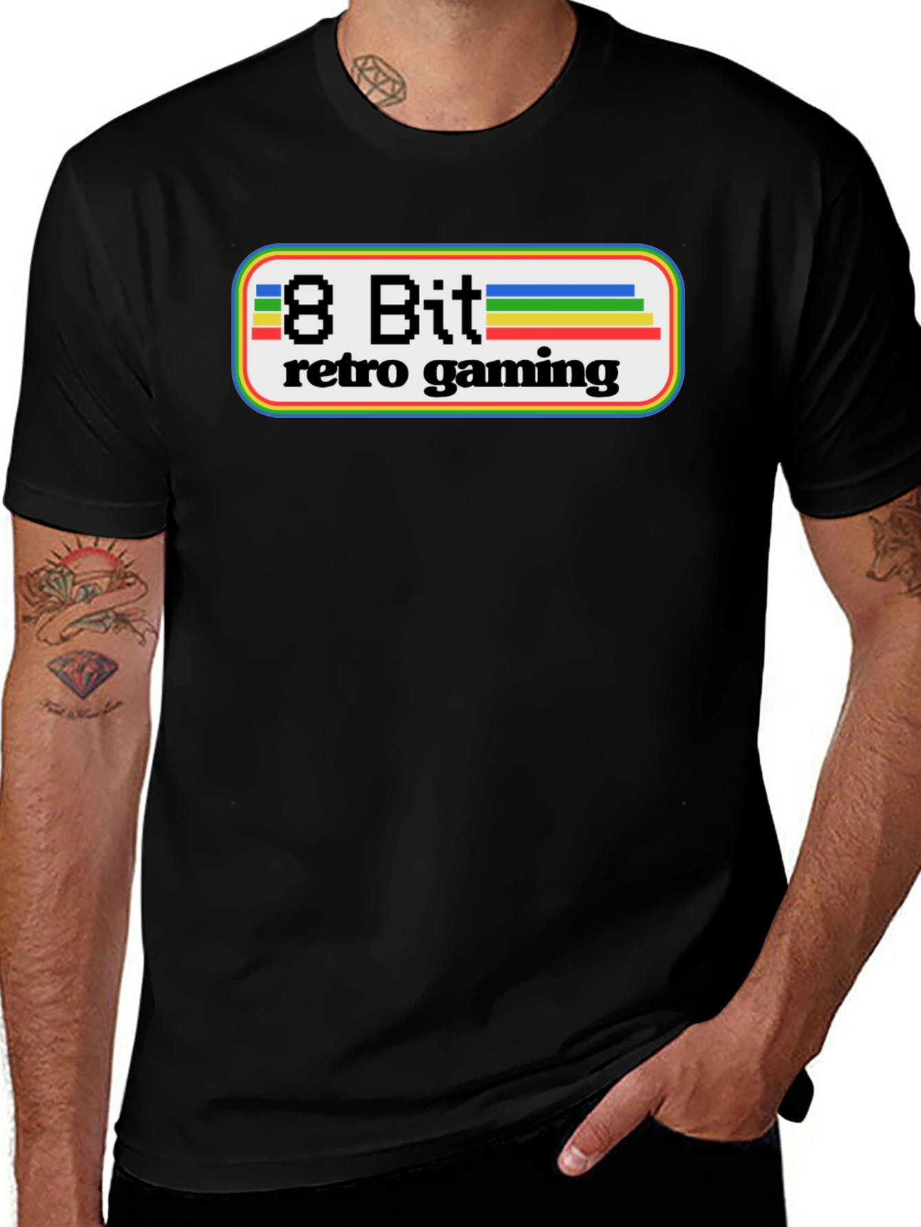 8 Bit Retro Gaming T-Shirt - Classic Gamer Tee