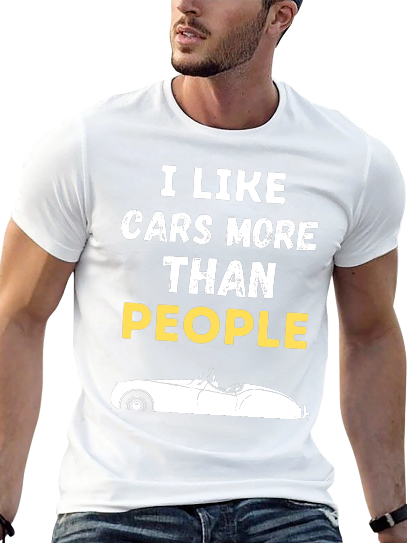 I Like Cars More Than People T-Shirt