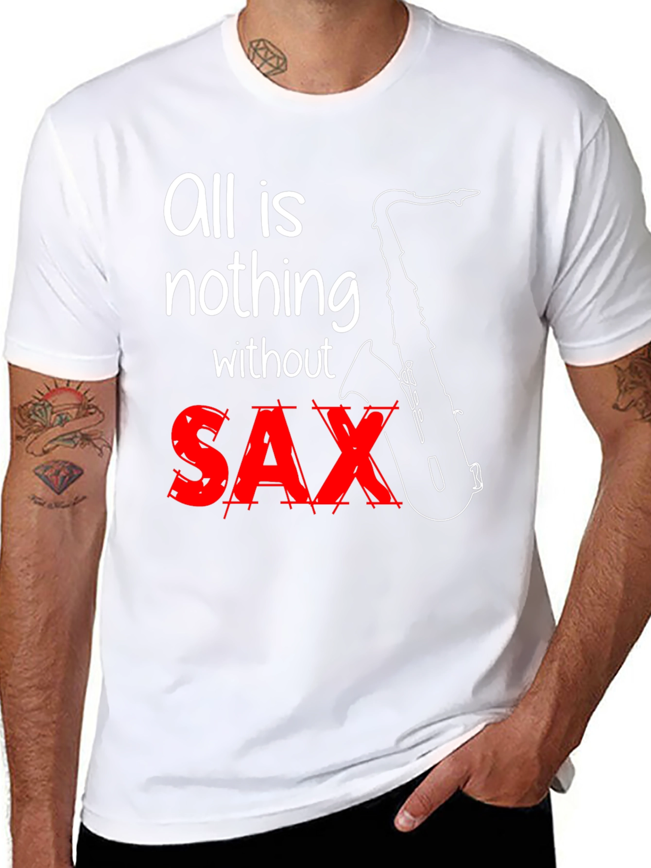 All is Nothing Without Sax T-Shirt