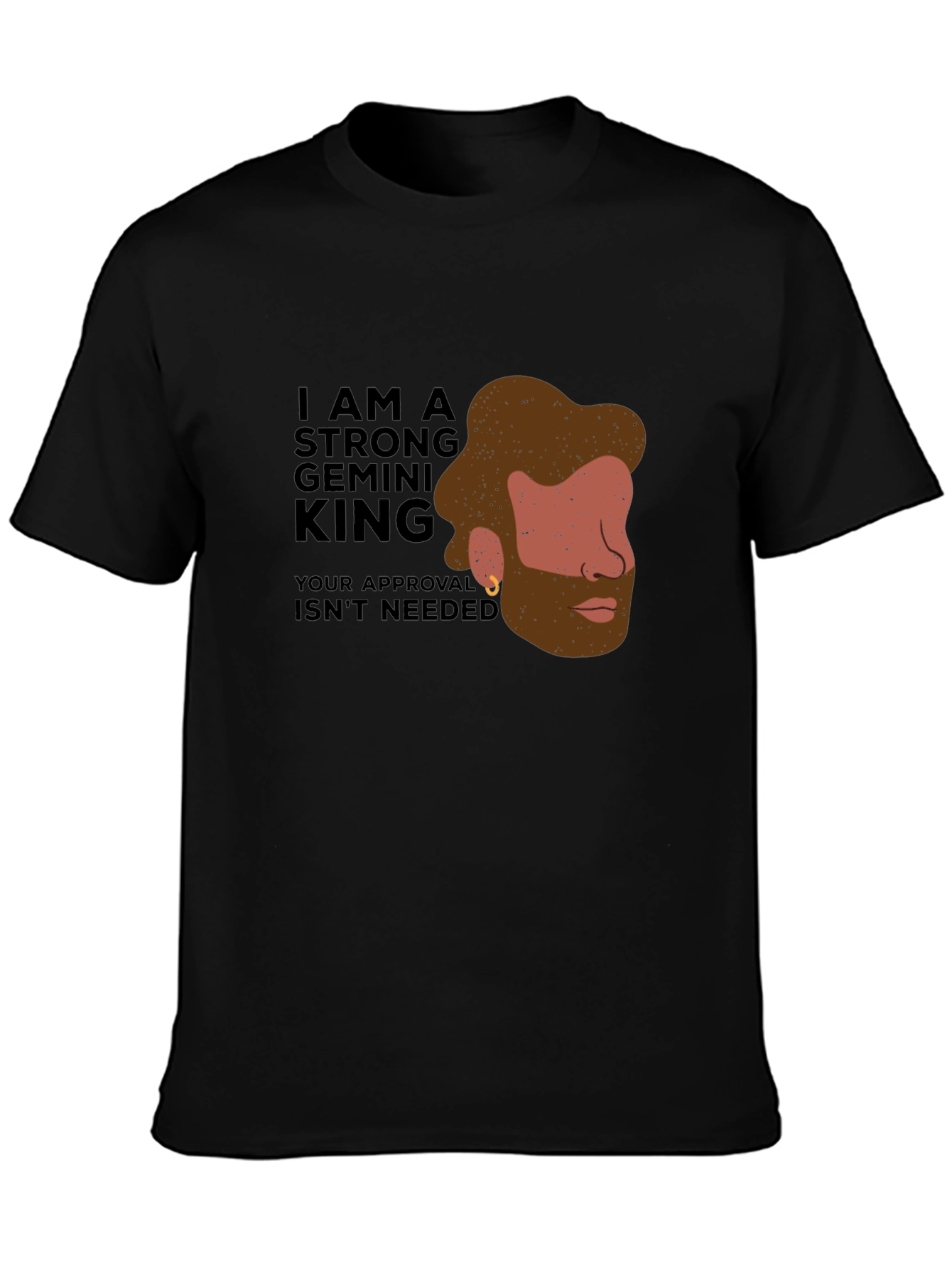 Strong Gemini King Graphic Tee